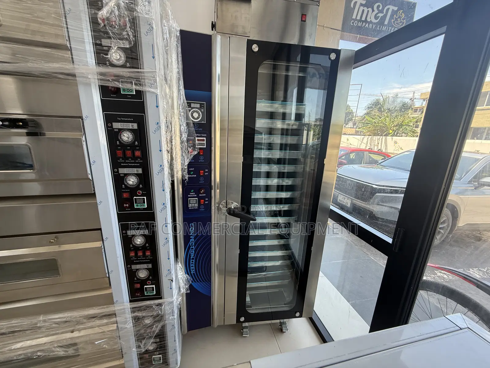 Commercial 16 Tray Gas Convection Oven With Steam
