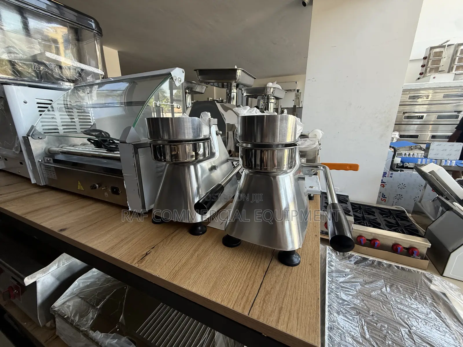 Commercial Stainless Steel Burger Press Machine