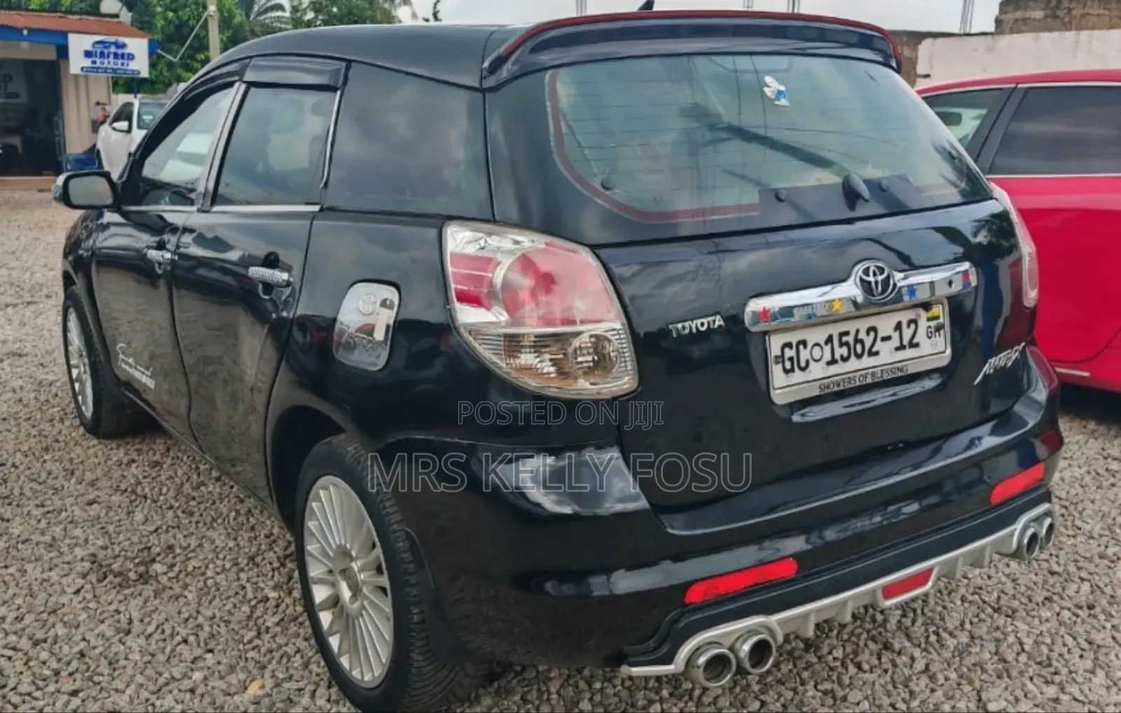 Toyota Matrix Hatchback FWD (1.8L 4cyl 5M) 2007 Black