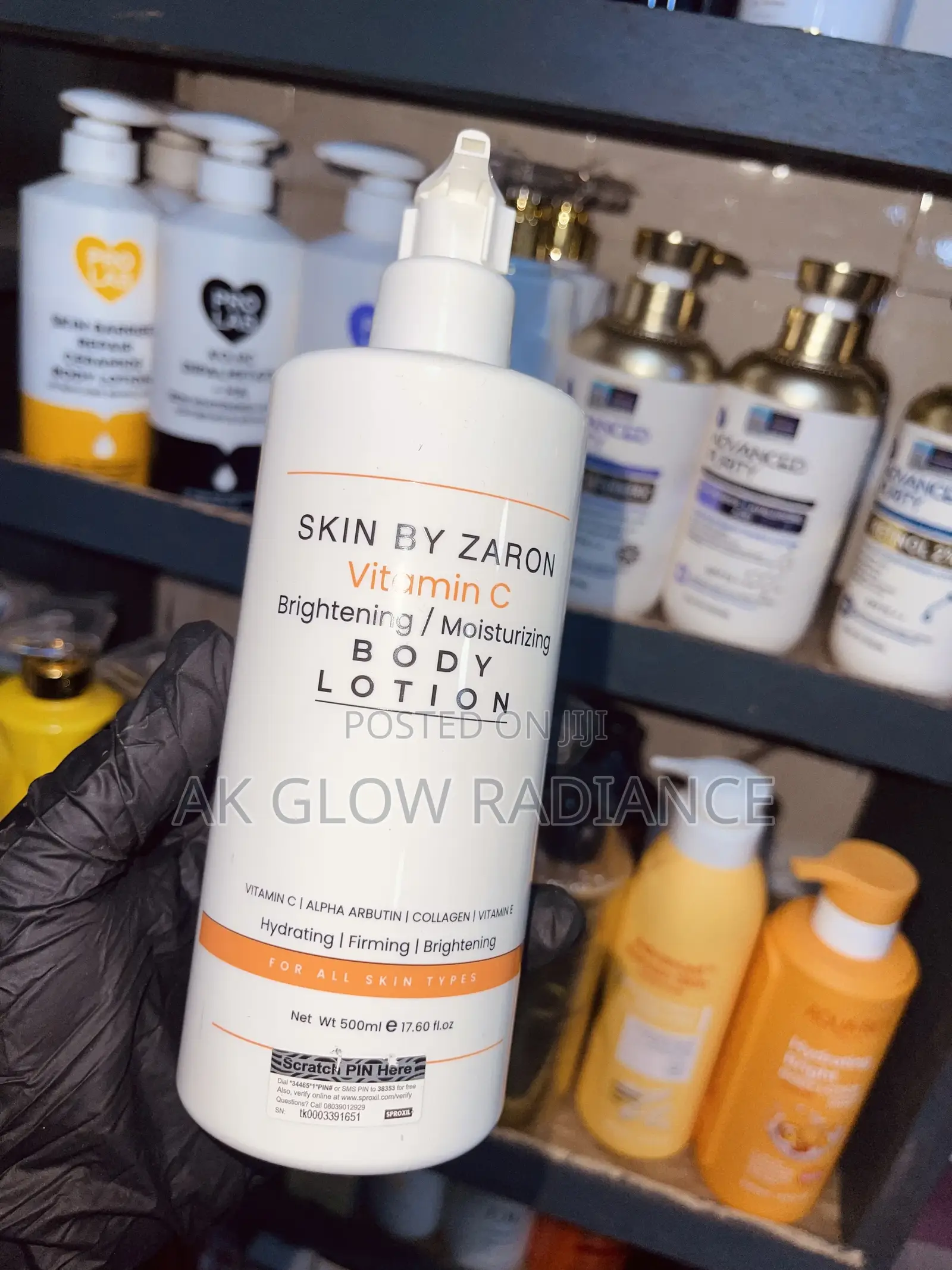 Skin by Zaron Vitamin C Body Lotion