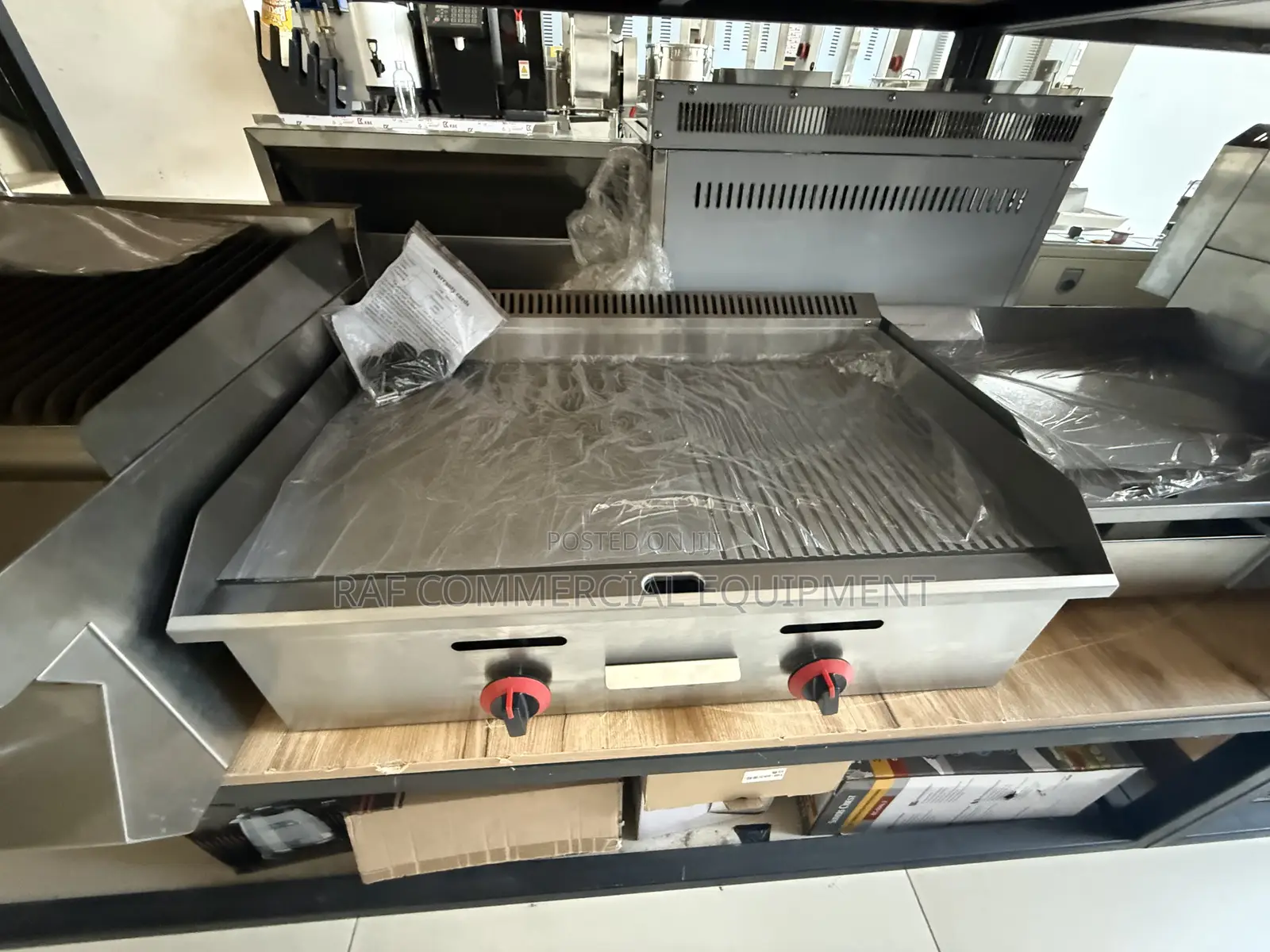 Commercial Stainless Steel Tabletop Gas Grill