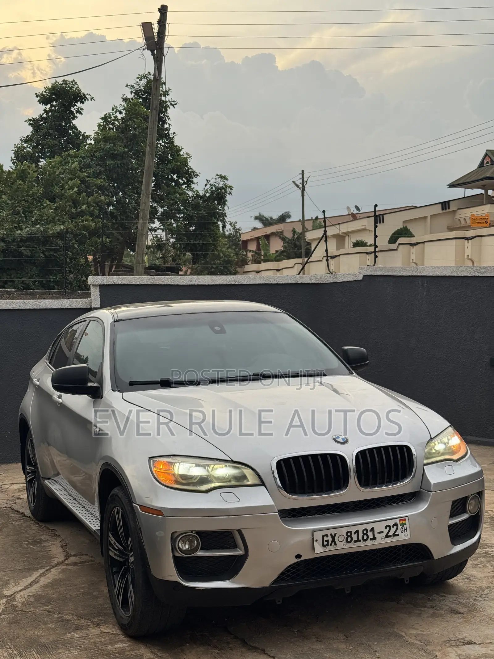 BMW X6 M Sport 2013 Silver