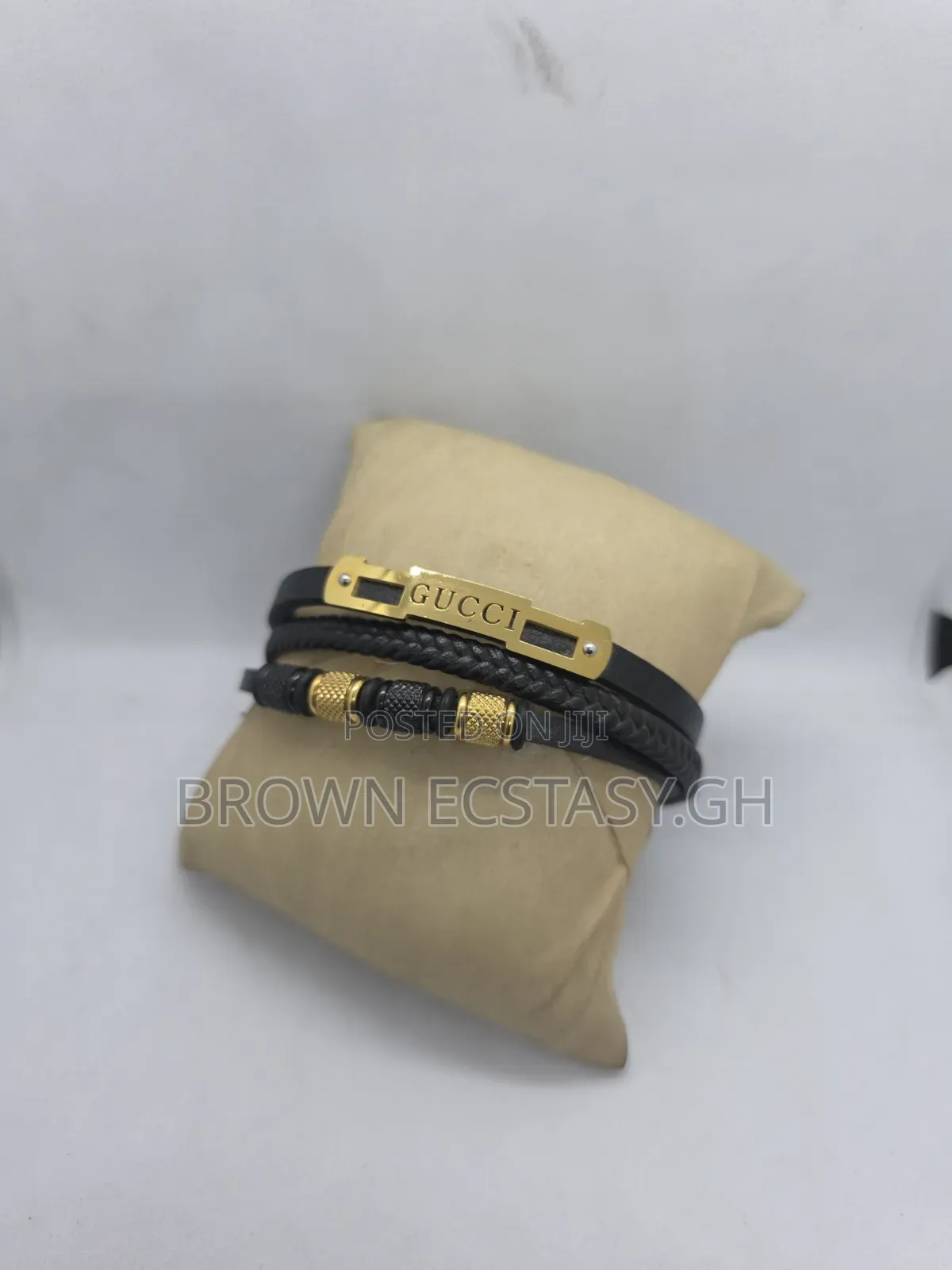 3 in 1 Leather Bracelets ( Swipe for More Designs)