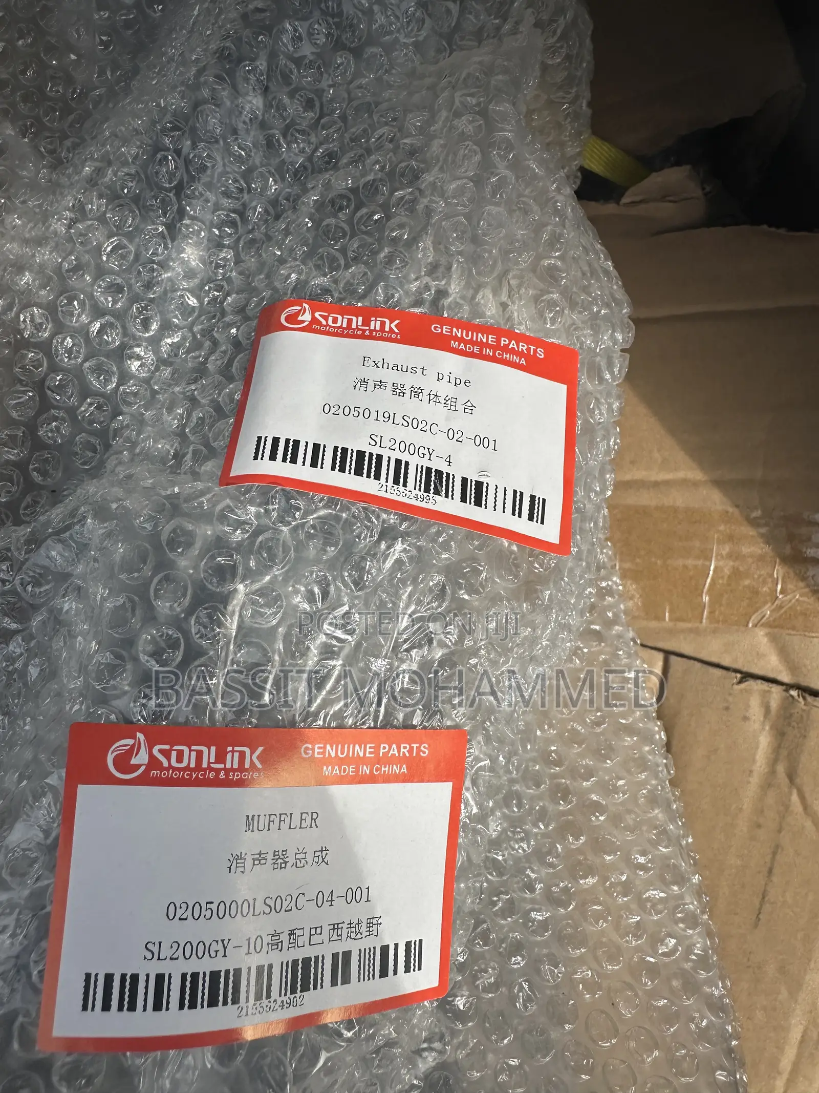 Sl200gy-10 Exhaust