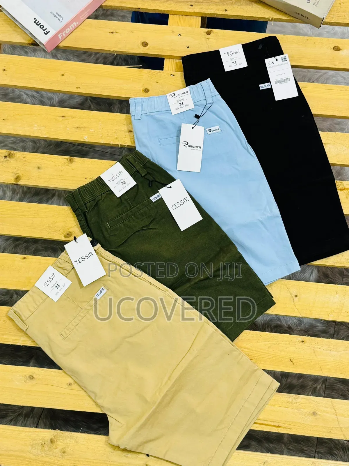 Yessir Slim Fit Shorts