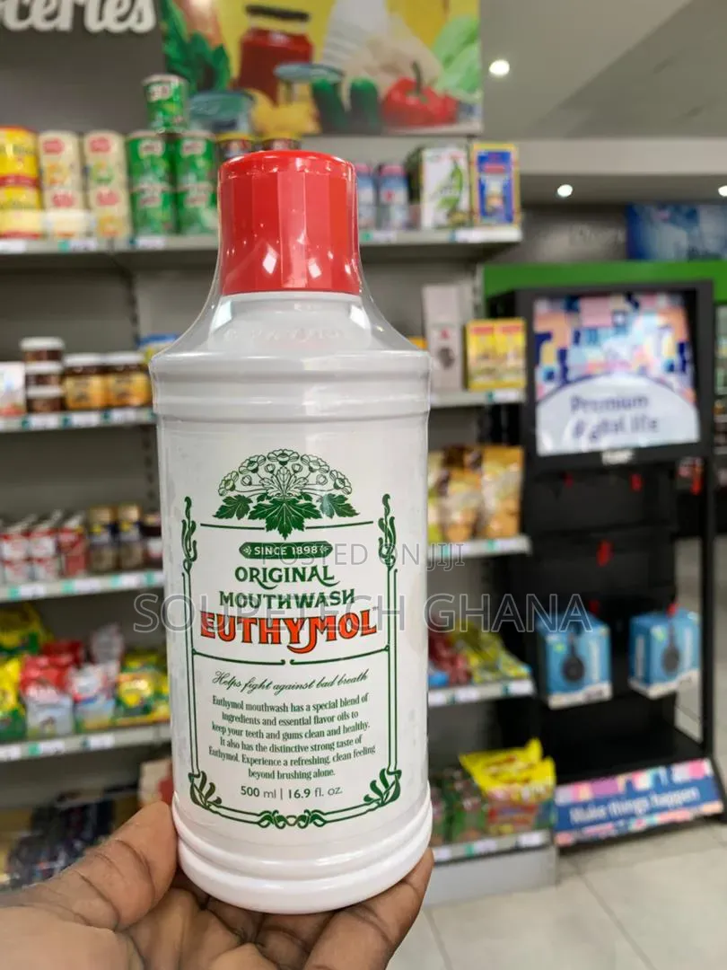  Euthymol Original Mouthwash 500ml–Powerful Fresh Breath Protection