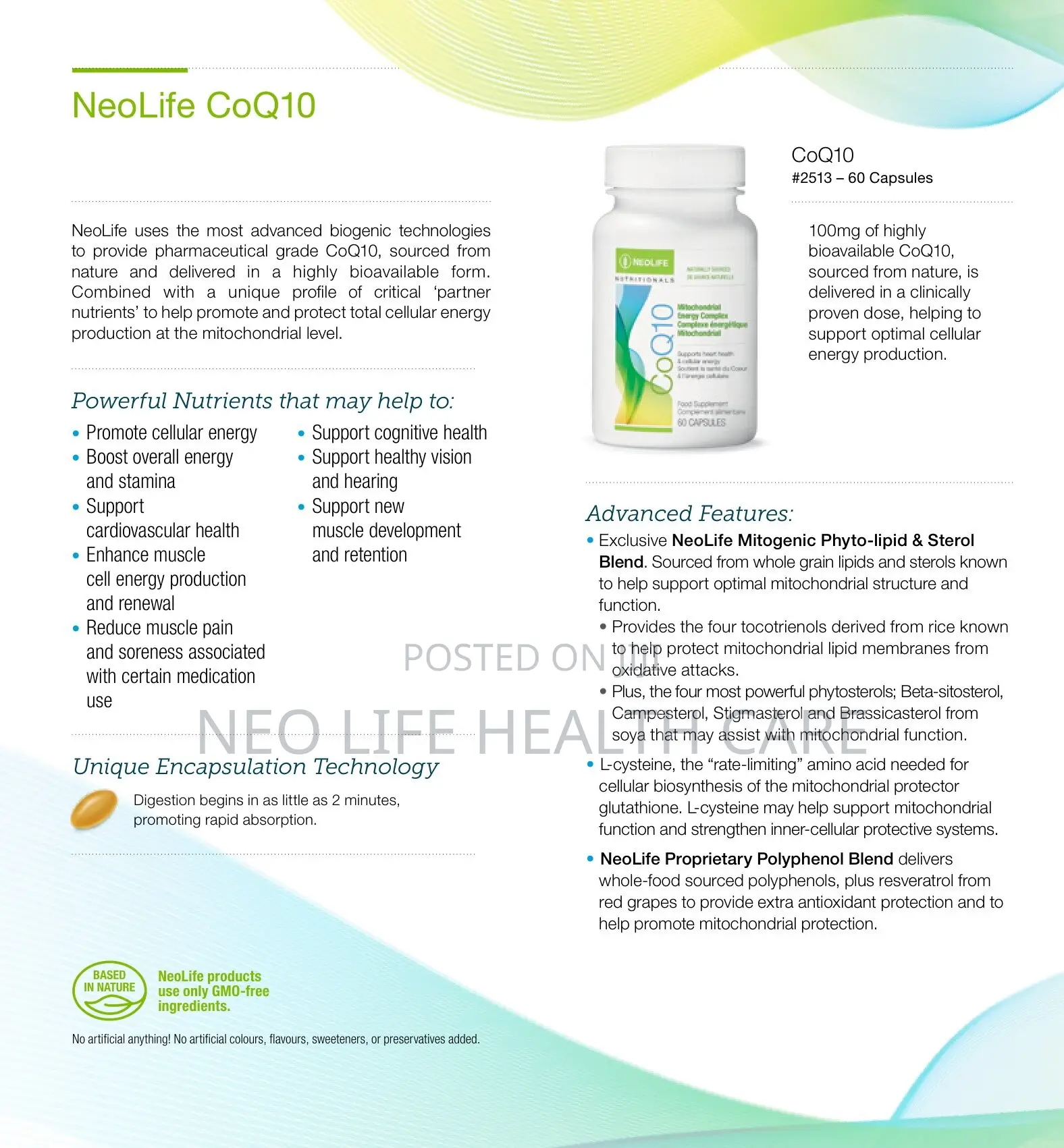Coq10 Mitochondrial Energy Complex