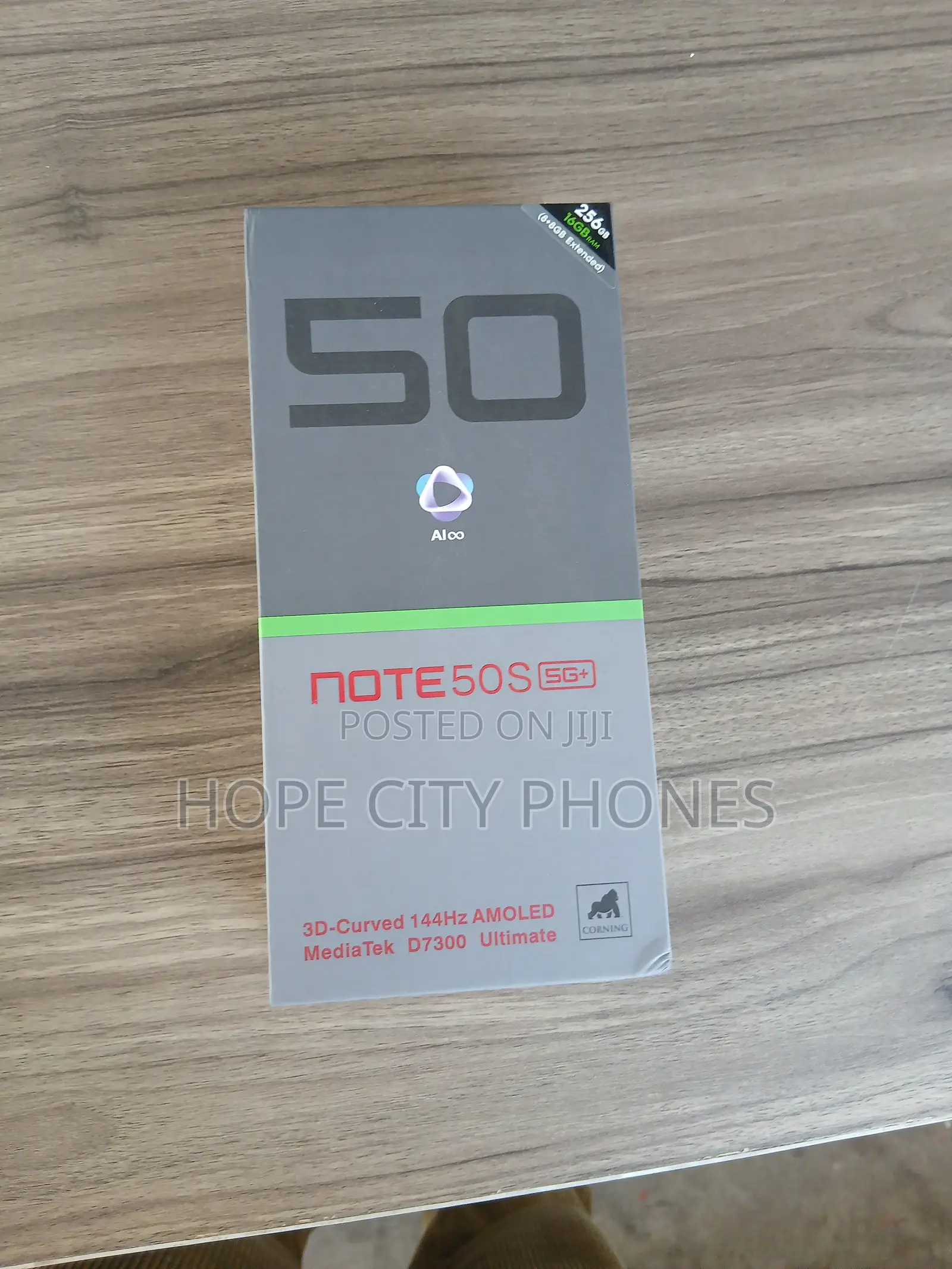 New Infinix Note 50s 256 GB Black