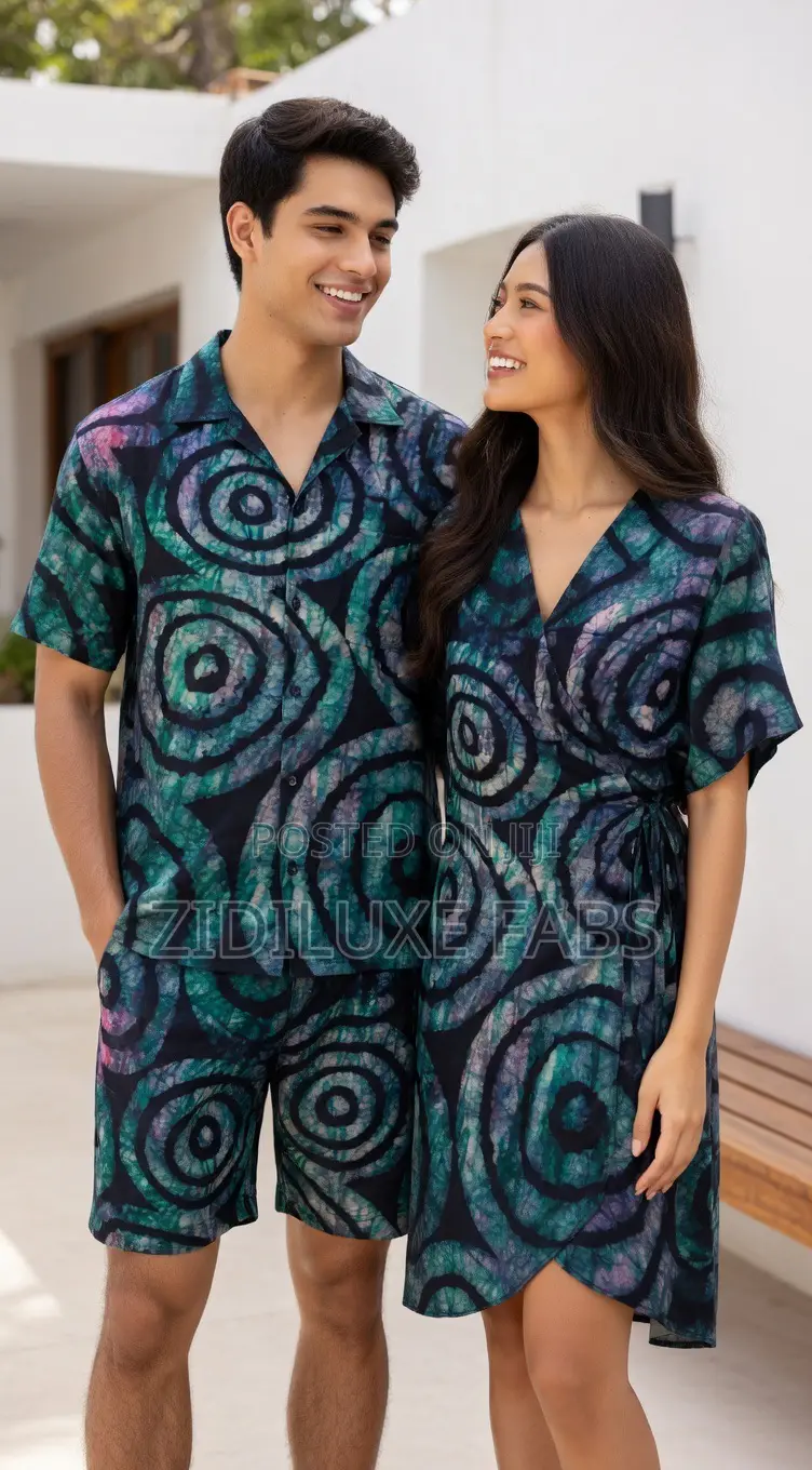 Marble and Batik Fabric