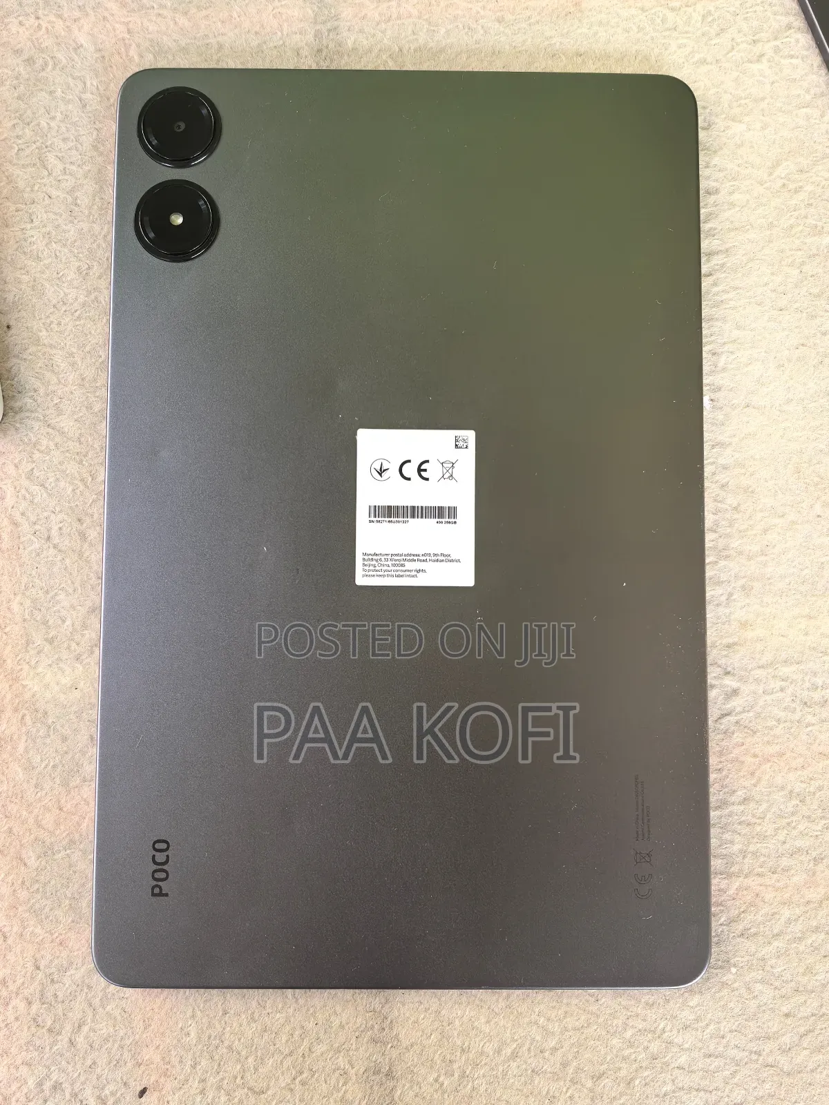 New Xiaomi Poco Pad 256 GB Gray