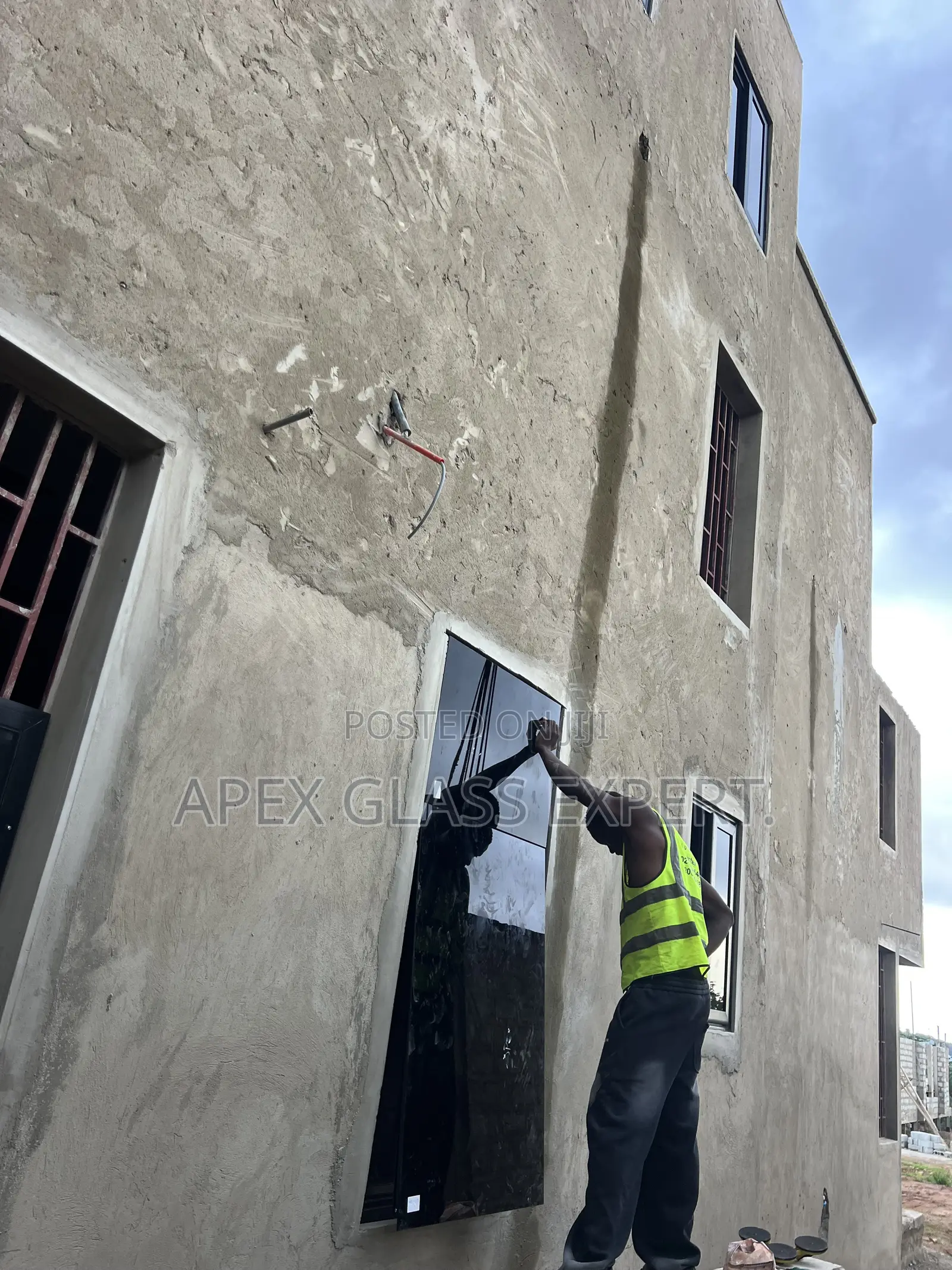 Frameless Awning Window