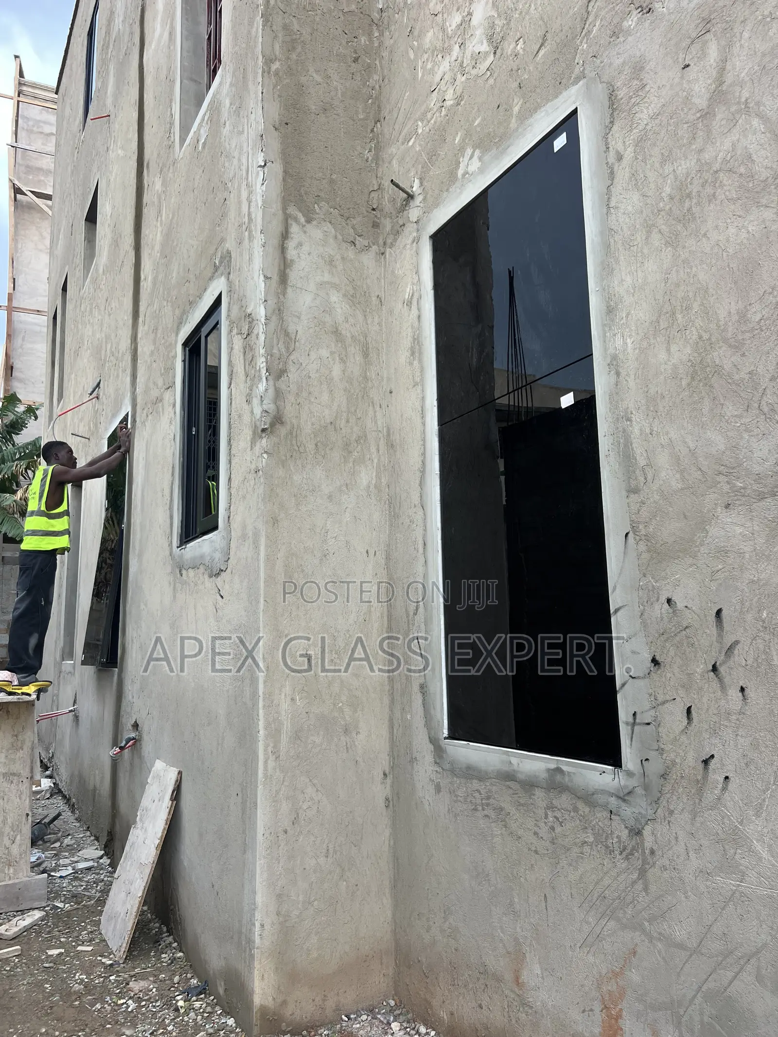 Frameless Awning Window