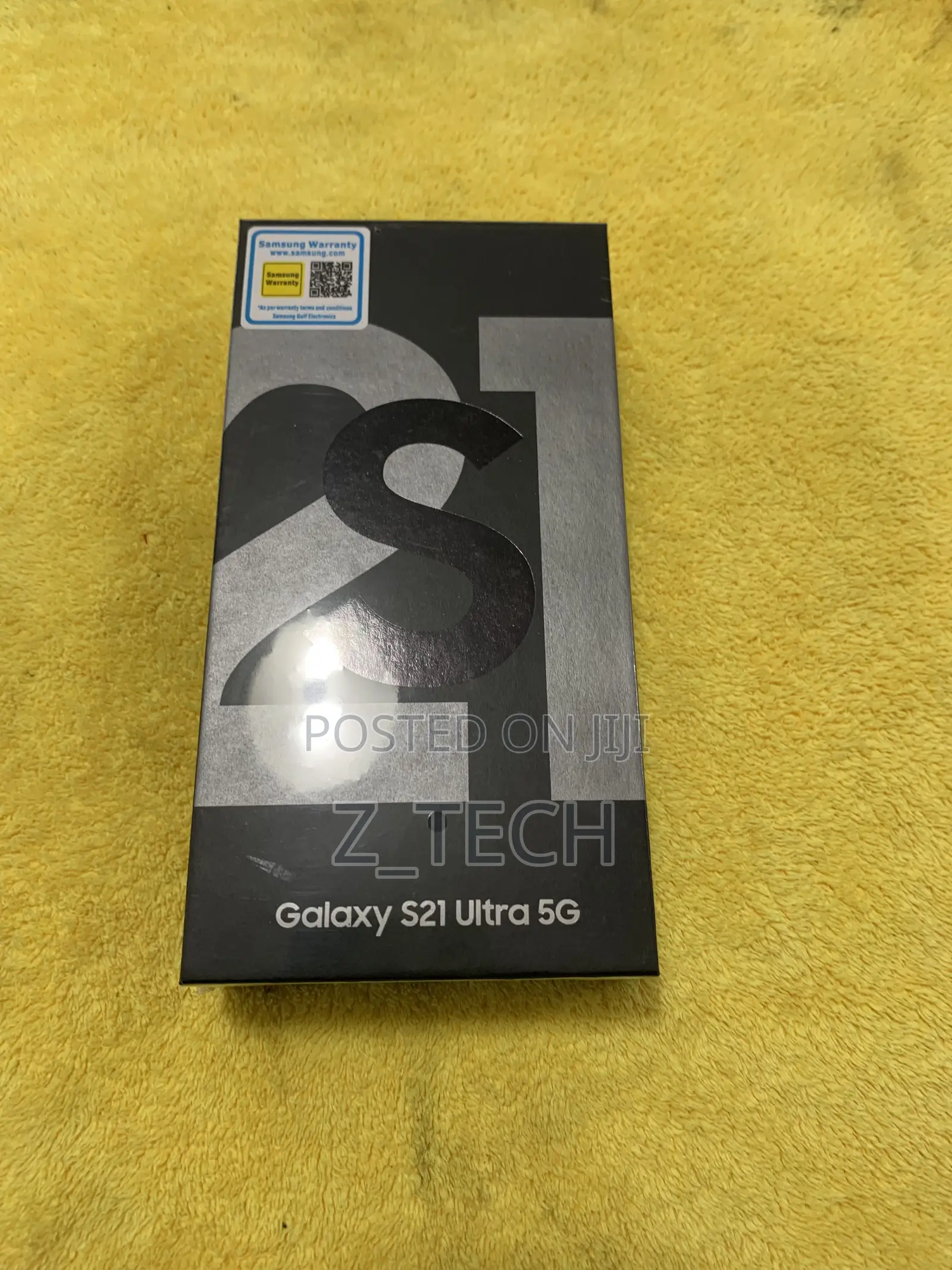New Samsung Galaxy S21 Ultra 5G 128 GB Black