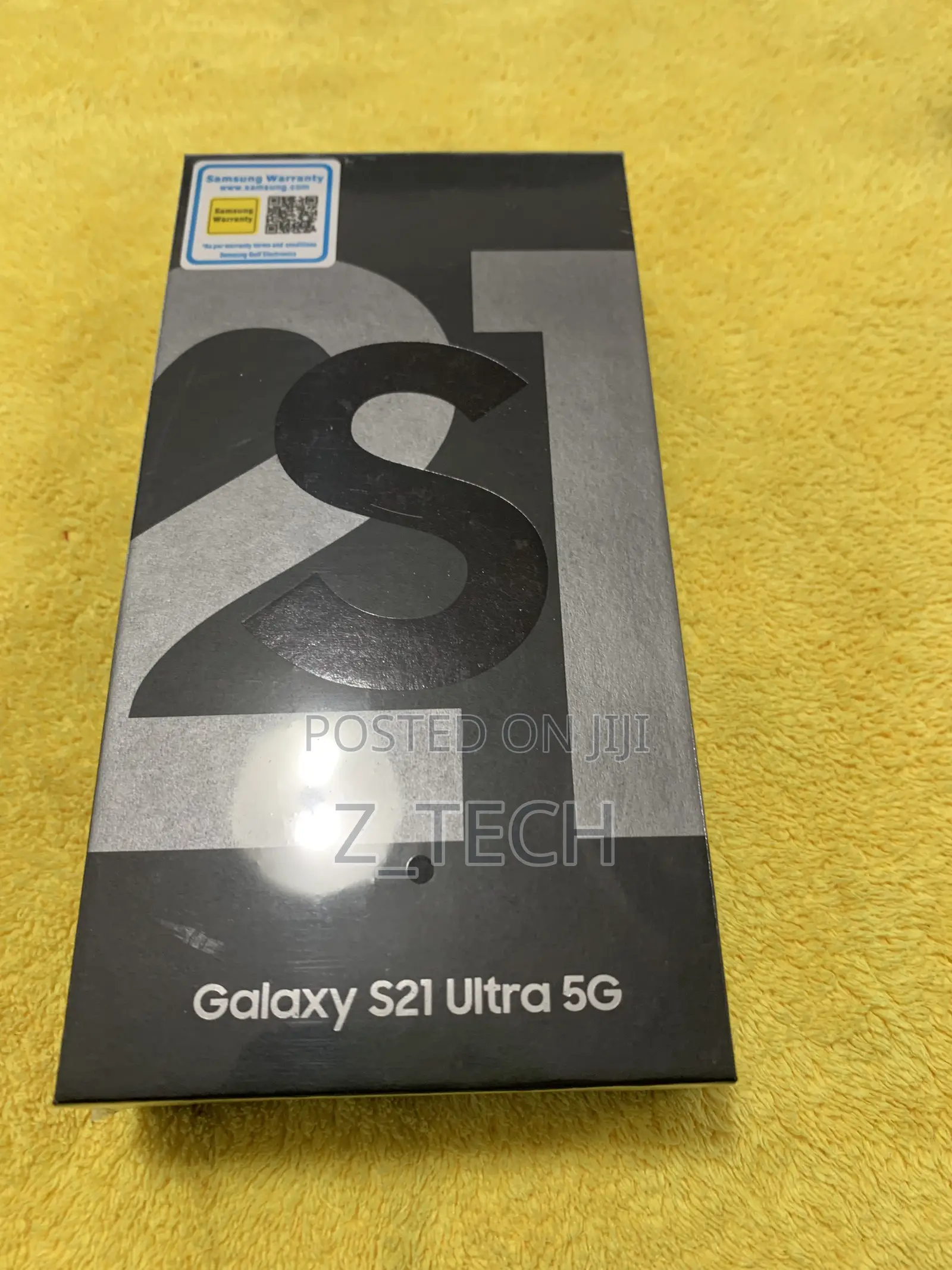 New Samsung Galaxy S21 Ultra 5G 128 GB Black
