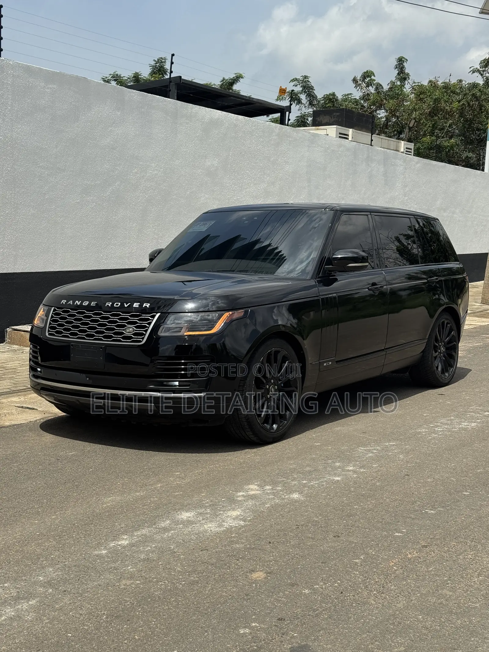 Land Rover Range Rover Vogue 2019 Black