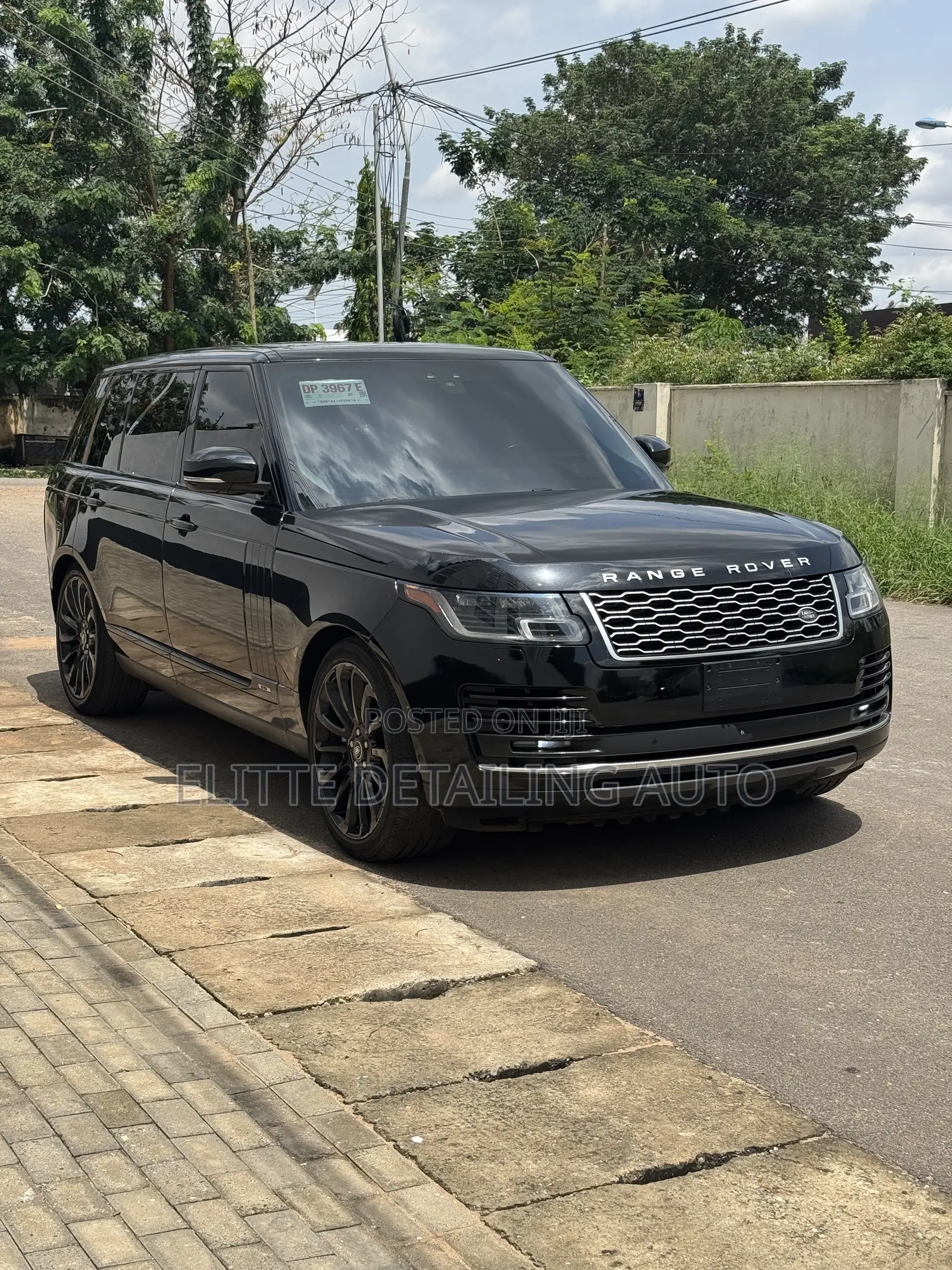 Land Rover Range Rover Vogue 2019 Black