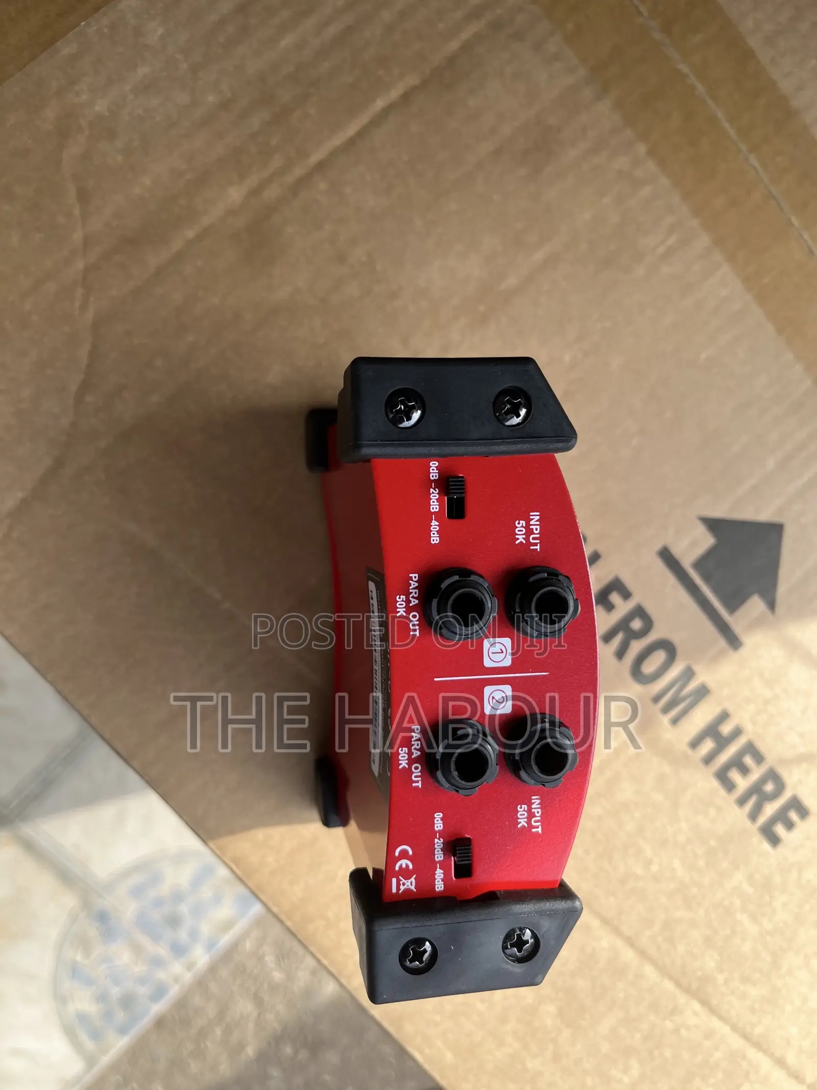 Alctron Passive Di Box (Red)