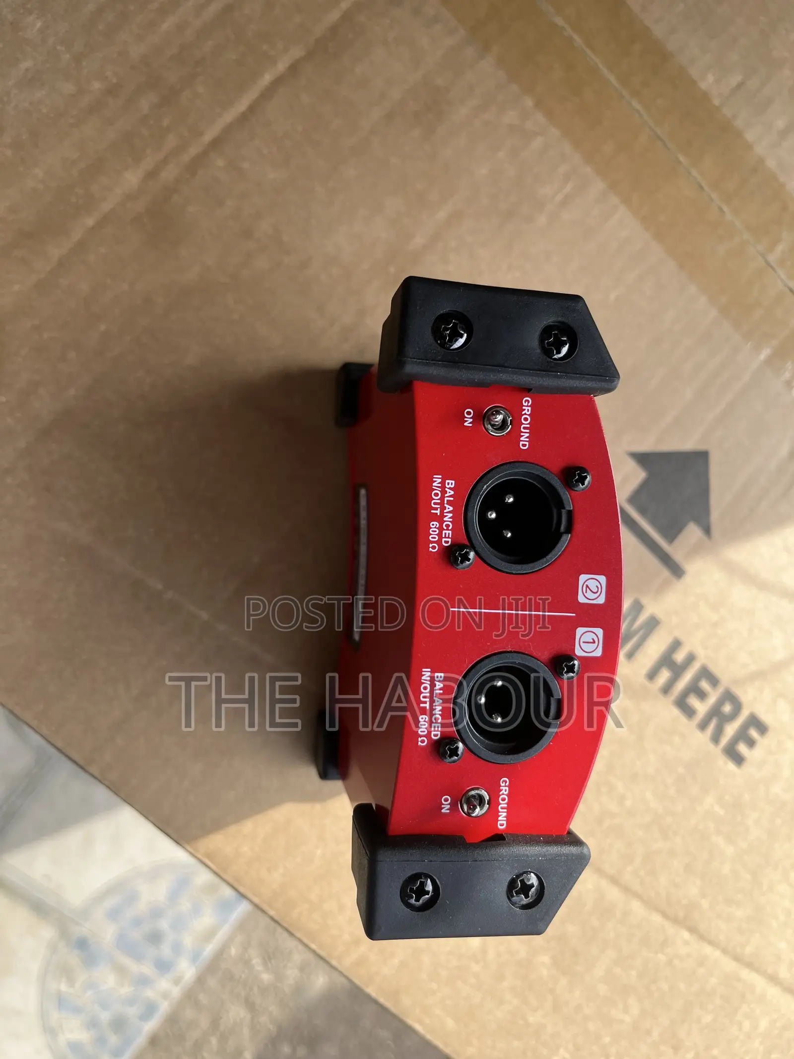 Alctron Passive Di Box (Red)