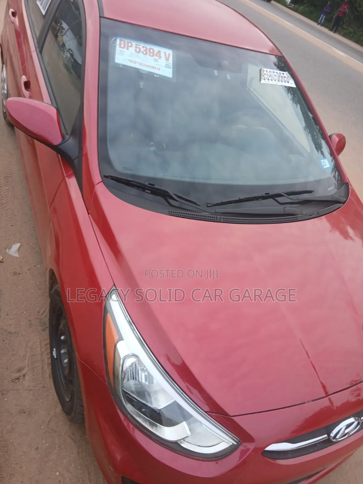 Hyundai Accent 2013 Red