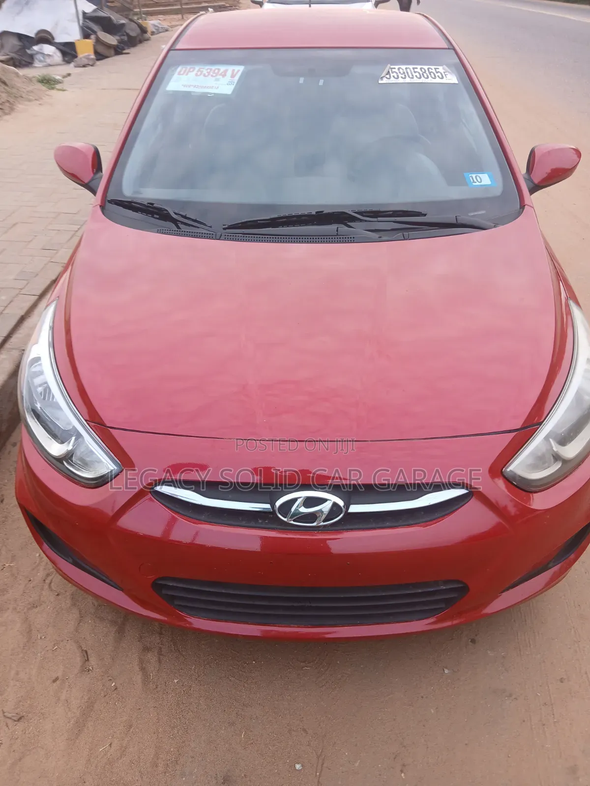 Hyundai Accent 2013 Red