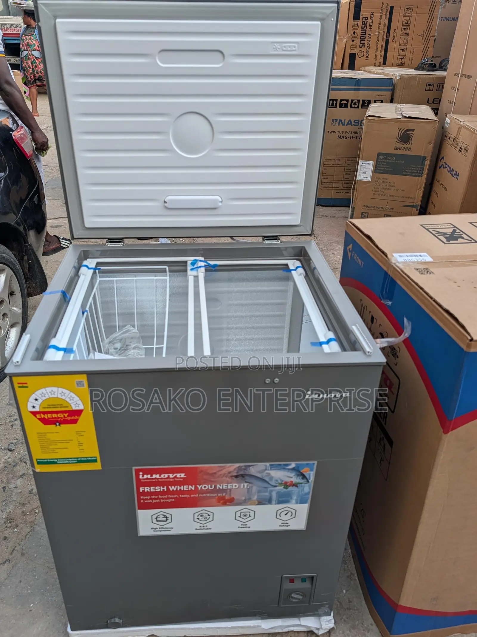 Innova 142l Chest Freezer
