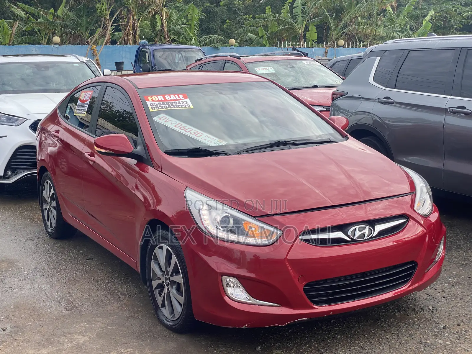 Hyundai Accent 2016 Red