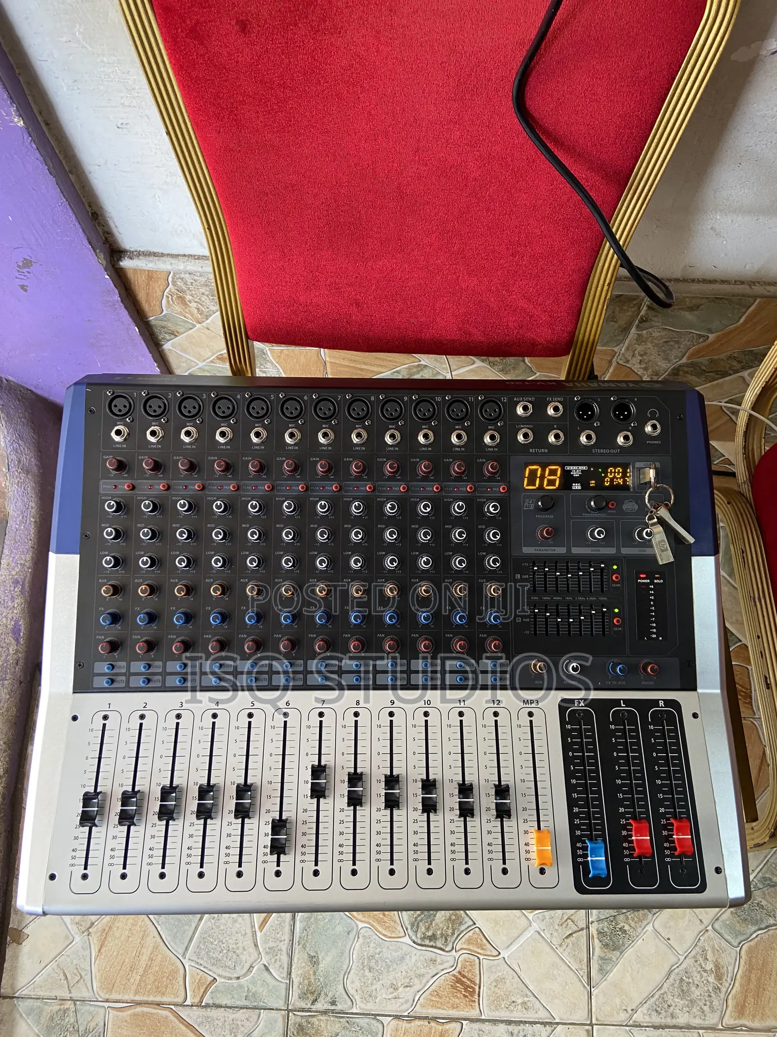 Yamaha Kv160 Power Mixer