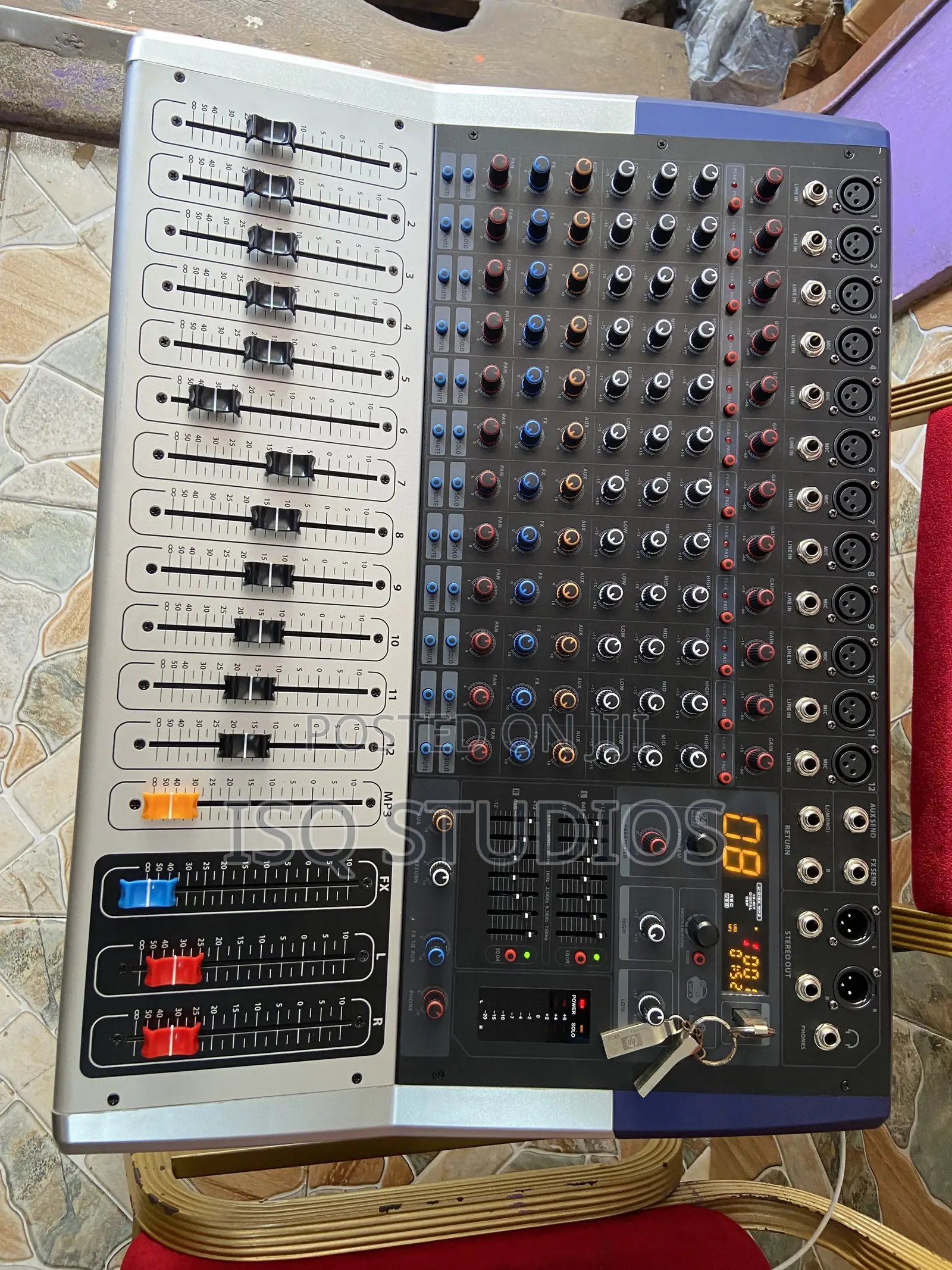 Yamaha Kv160 Power Mixer