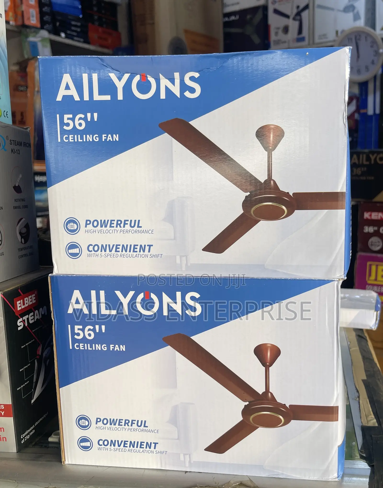 Ailyons Long Blade Ceiling Fan
