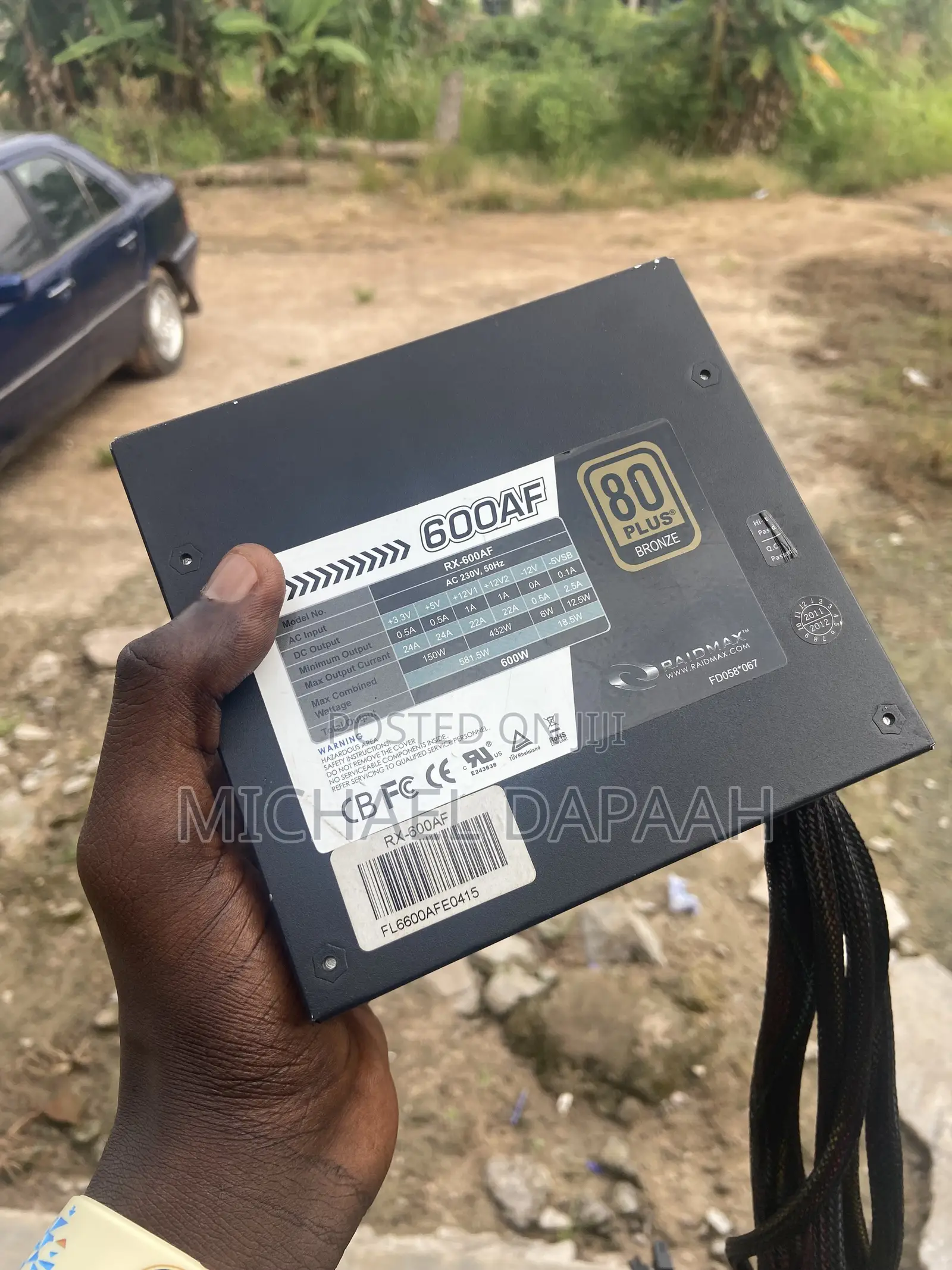 Raidmax Psu 600 Watts 80plus Bronze