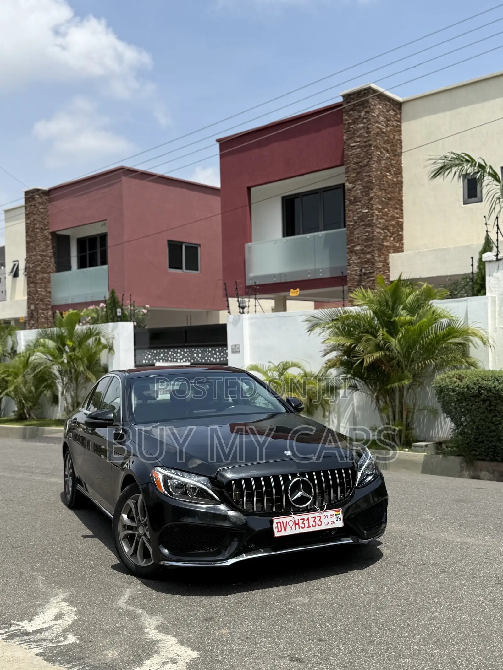 Mercedes-Benz C300 Luxury 4Matic Sedan AWD (2.0L 4cyl 7A) 2016 Black