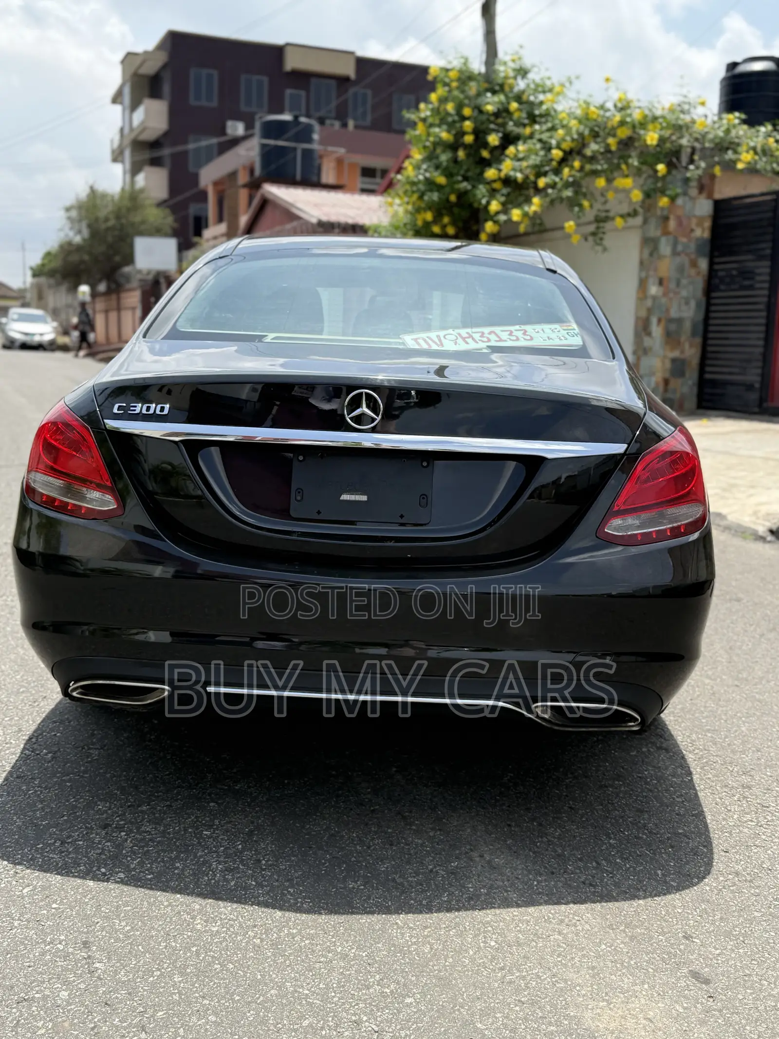 Mercedes-Benz C300 Luxury 4Matic Sedan AWD (2.0L 4cyl 7A) 2016 Black