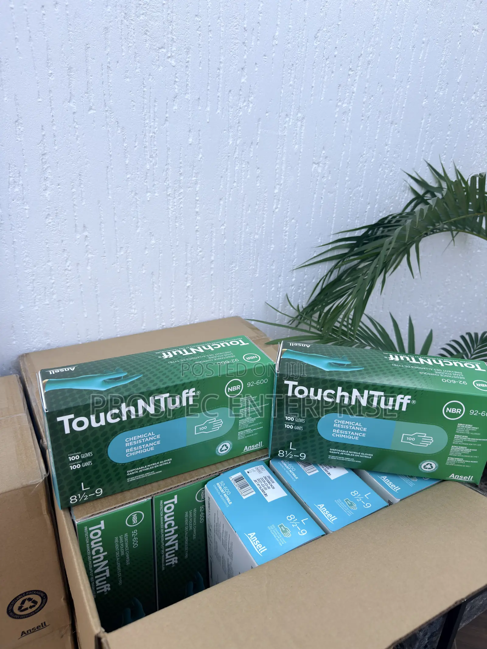 Ansell Touch N Tuff Nitrile 92-600 Glove - Official Distributor Ansell