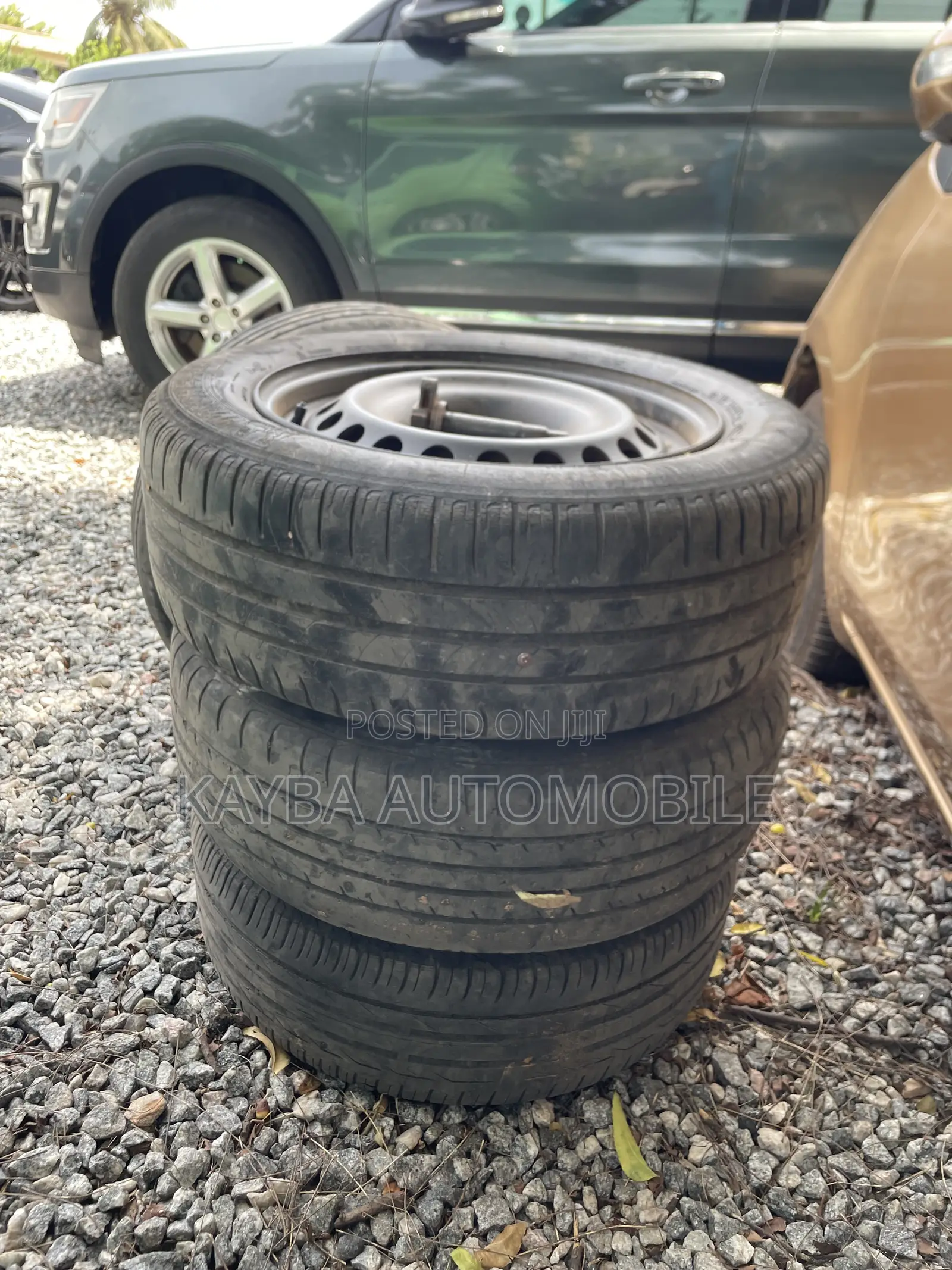 Car Tire and Rims Complete