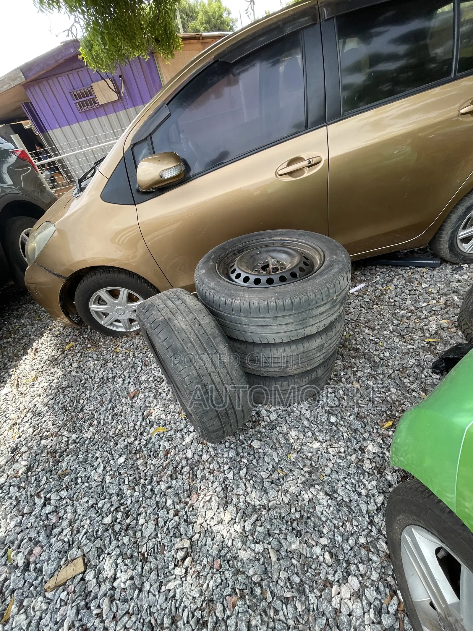 Car Tire and Rims Complete