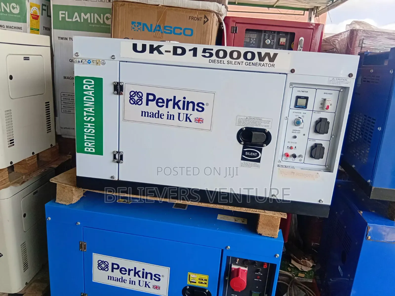 Perkins 15kva Silent Canopied Diesel Generator