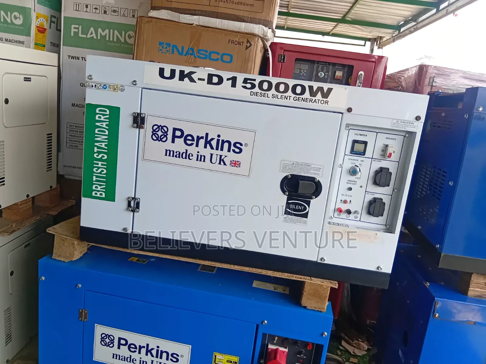 Perkins 15kva Premium Diesel Generator With Perkins Engine