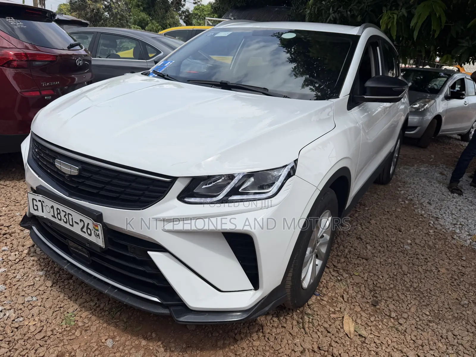 New Geely Coolray 2025 White