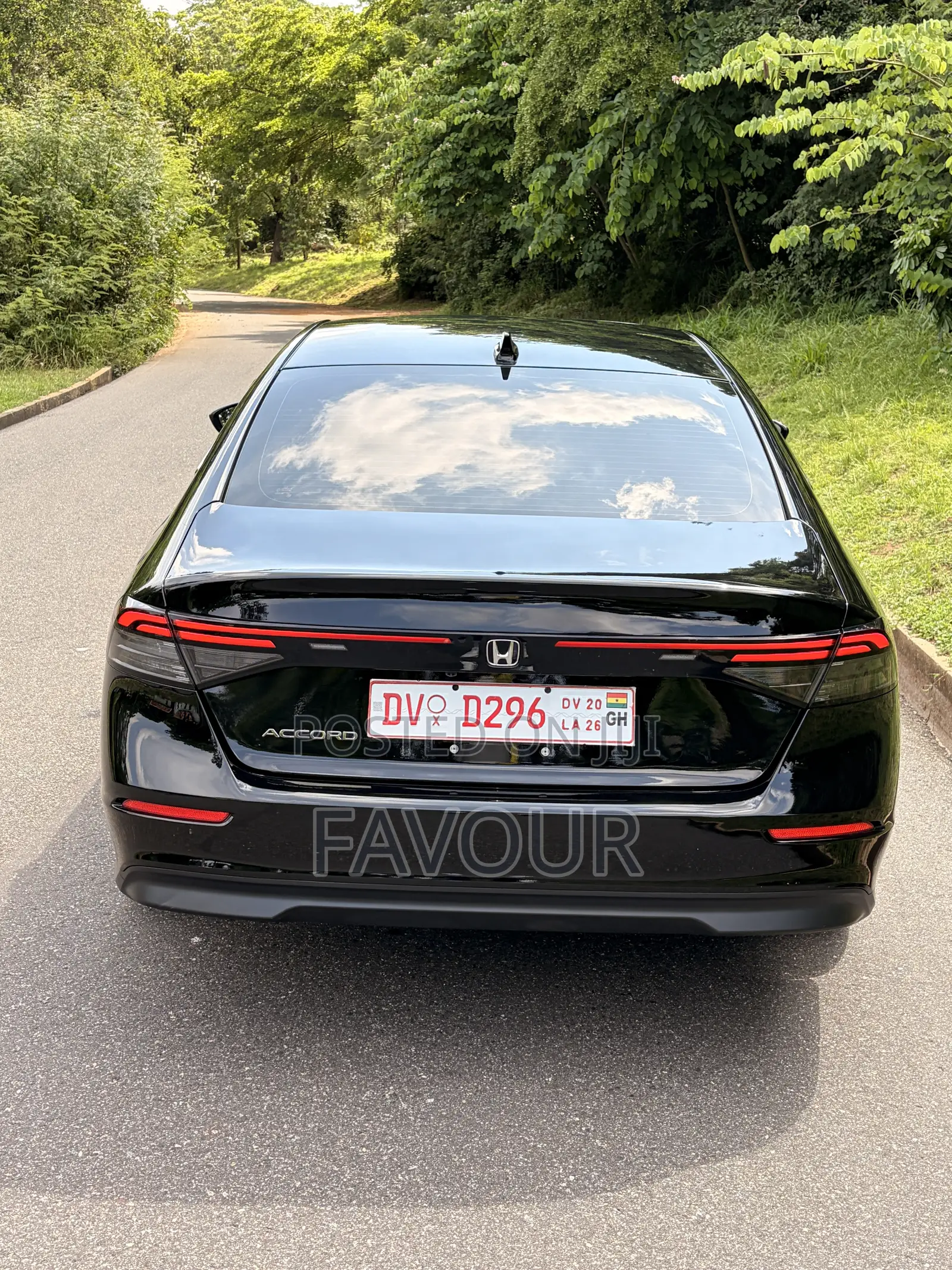 New Honda Accord EX CVT 2024 Black