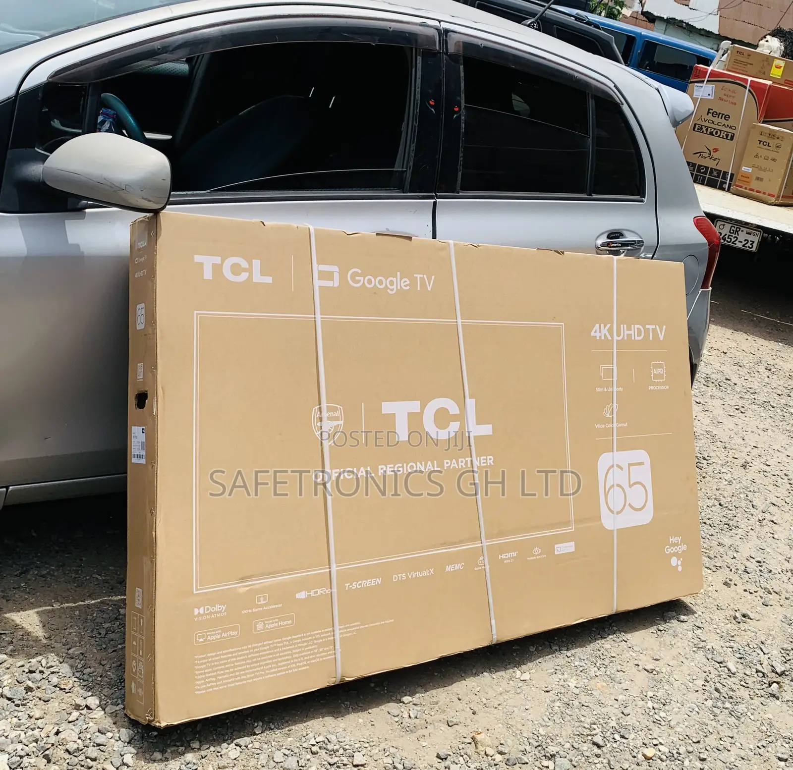 Choose Sleek TCL 65′′ HDR Frameless Google Tv 65p635