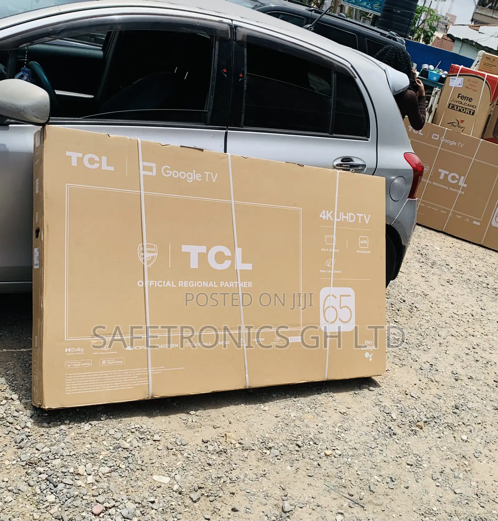 Newly Bulky TCL 65′′ HDR Frameless Google Tv 65p635
