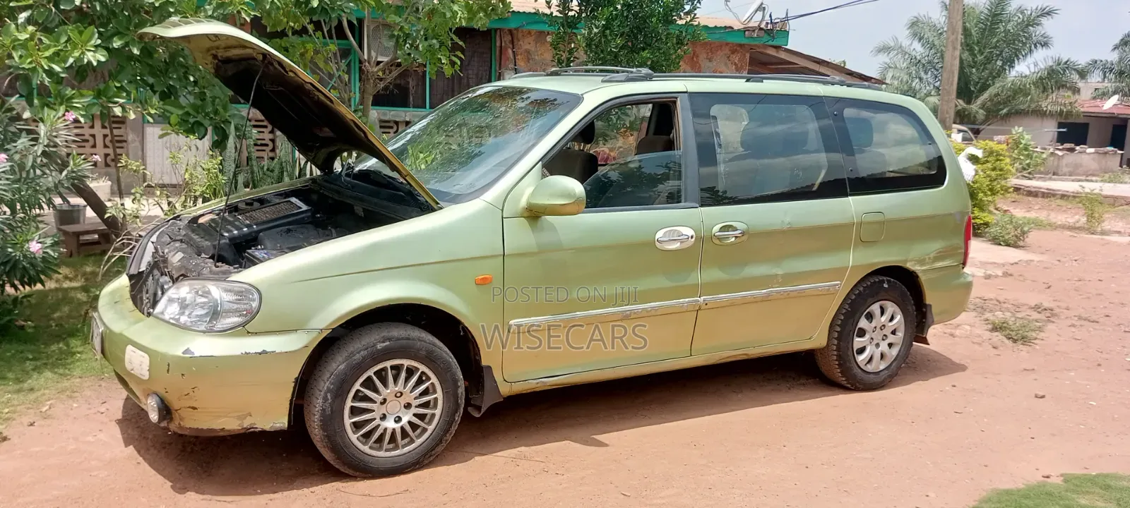 Kia Carnival 2002 Green