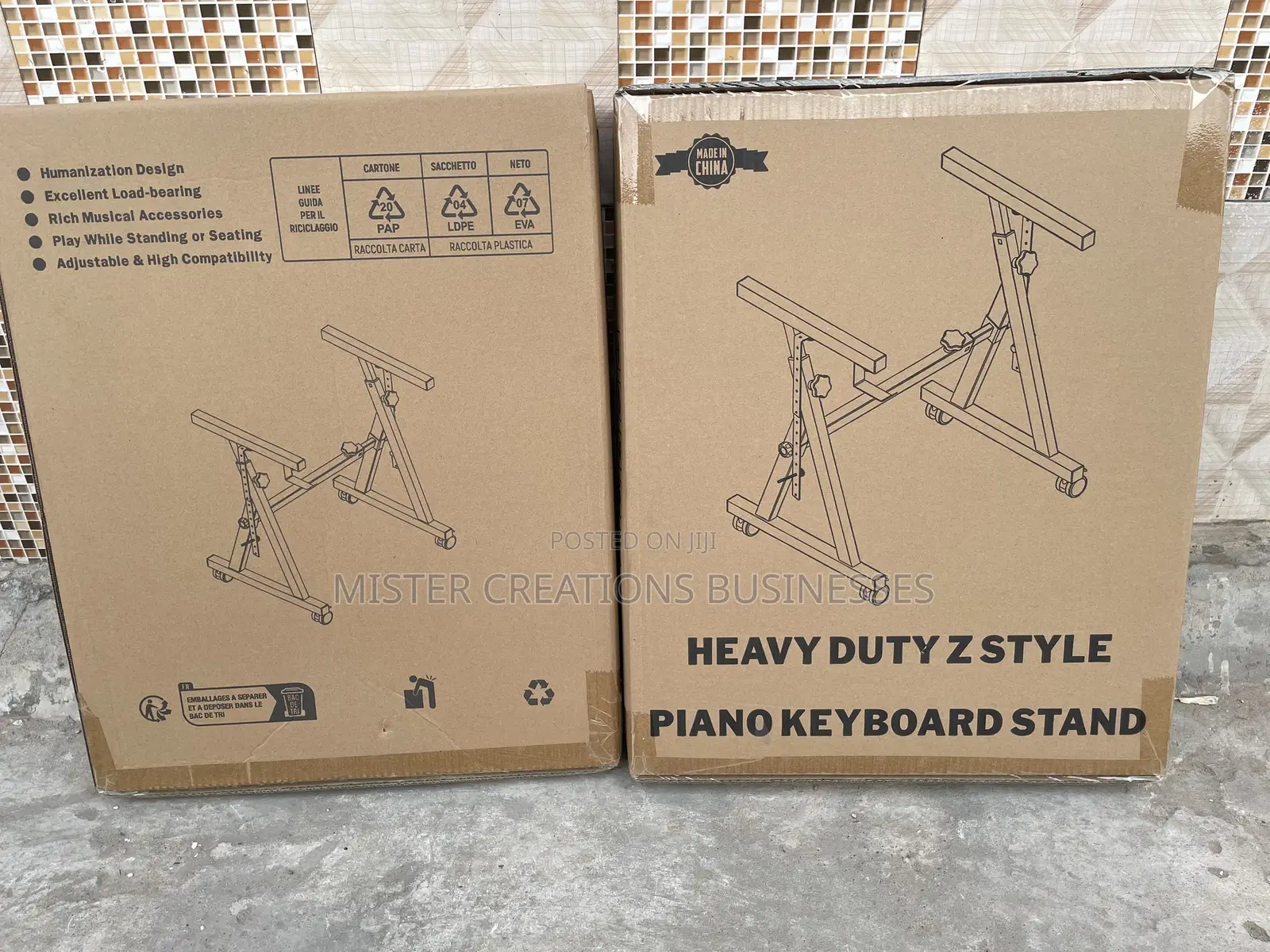 Single Portable Universal Piano Z-Style