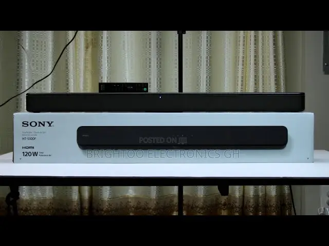 Super Sony Ht-S100f Sound Bar