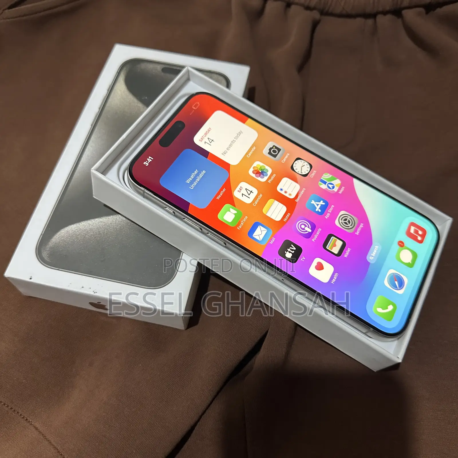 Apple iPhone 15 Pro Max 256 GB Silver