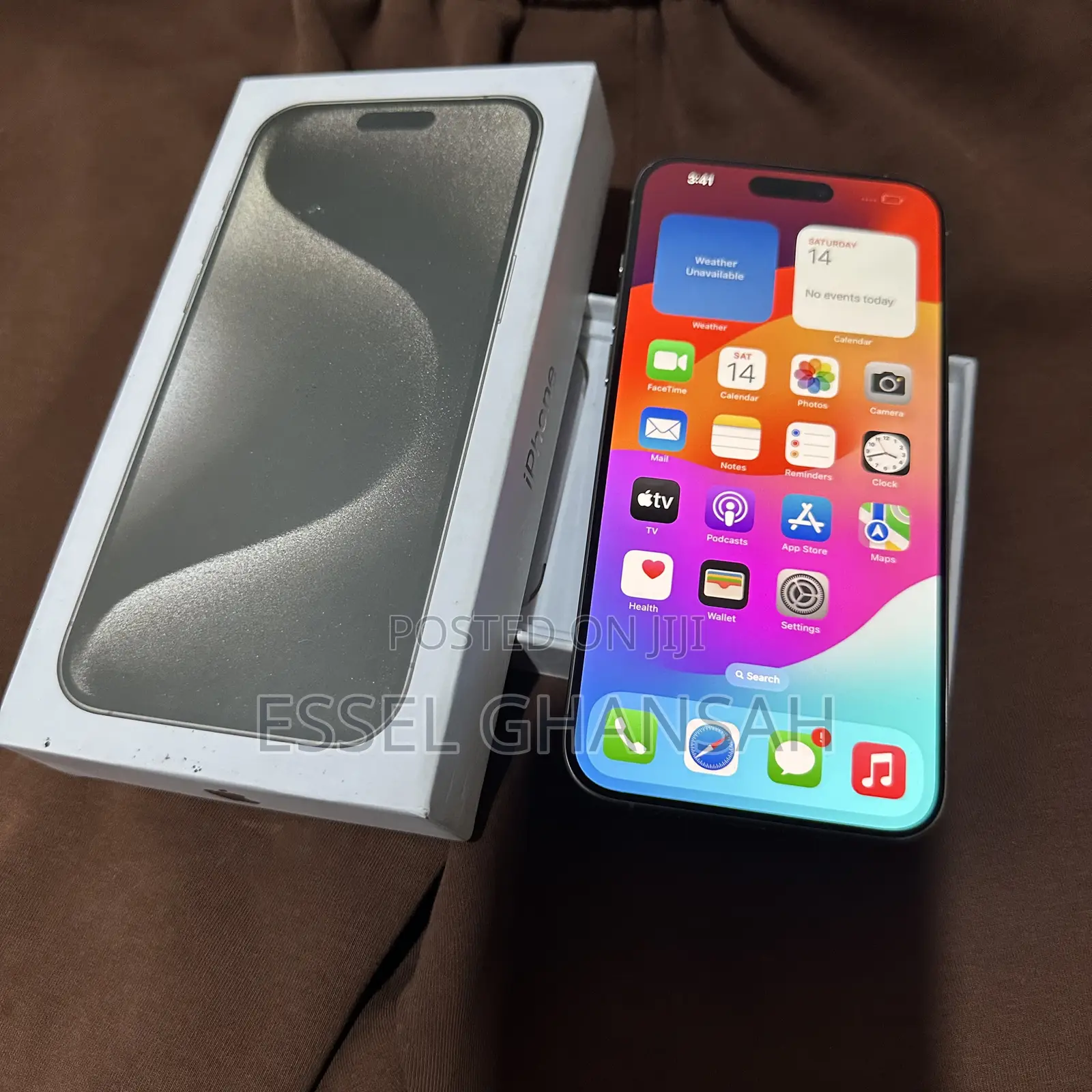 Apple iPhone 15 Pro Max 256 GB Silver