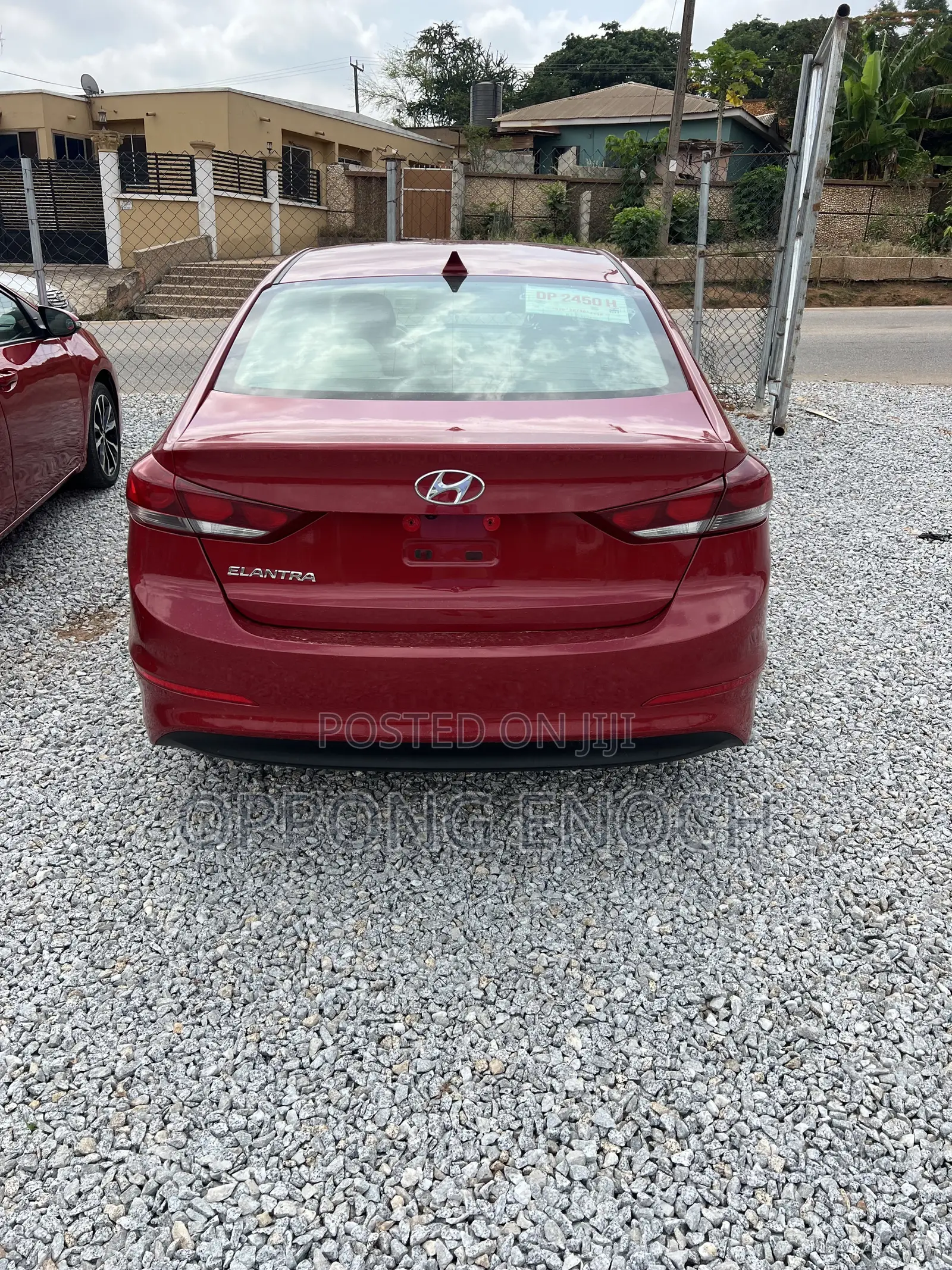 Hyundai Elantra Limited 2018 Red