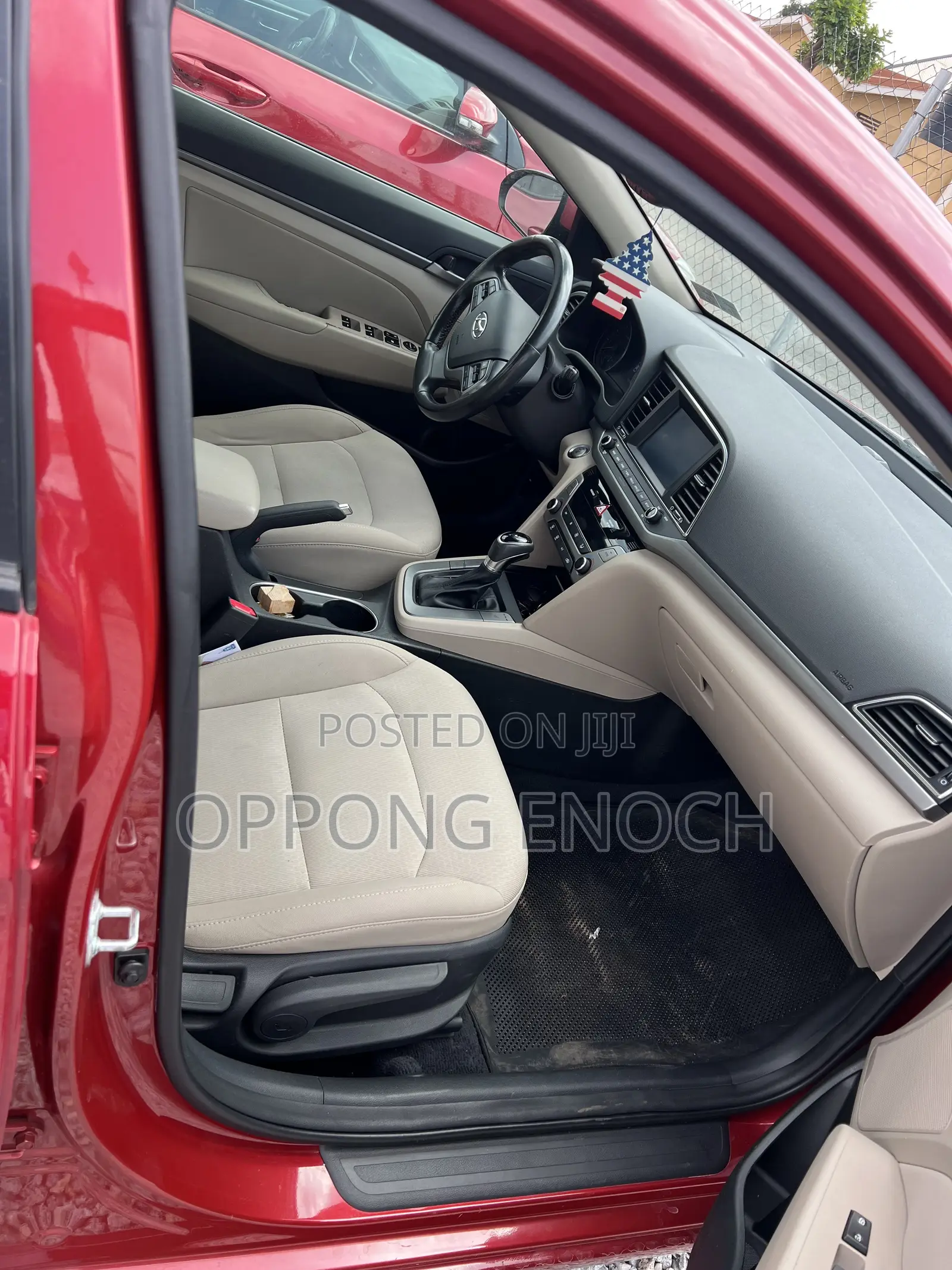 Hyundai Elantra Limited 2018 Red