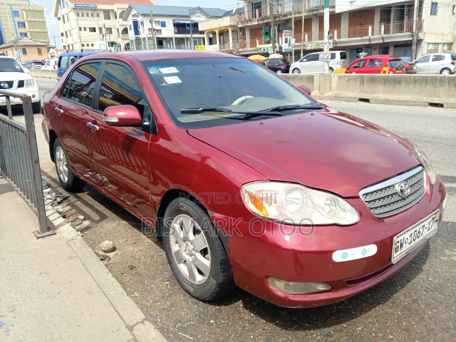Toyota Corolla 2007 Red