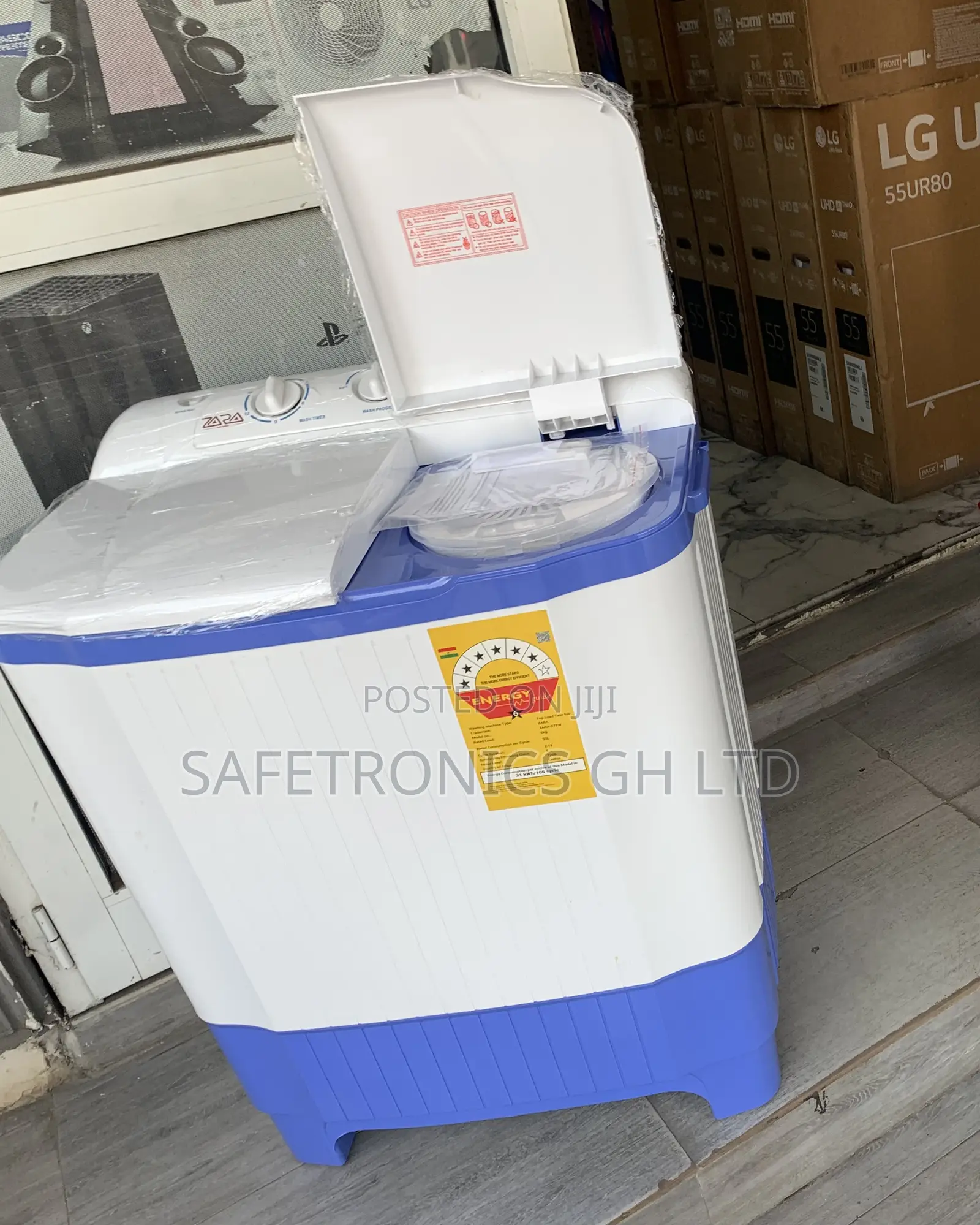 Secure Good Zara-Zar-70tw 7kg Semi-Automatic Top Load Washing Machine